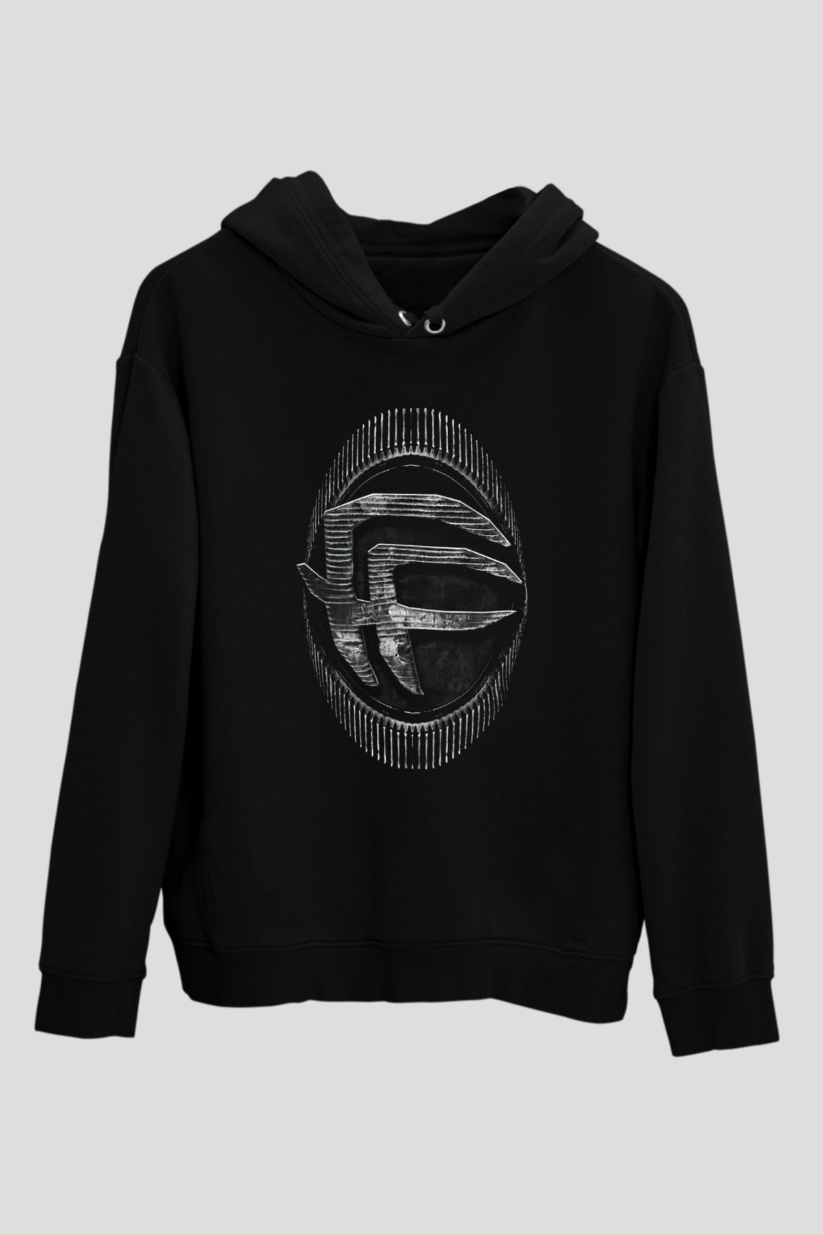 Fear Factory Siyah Unisex Hoodie