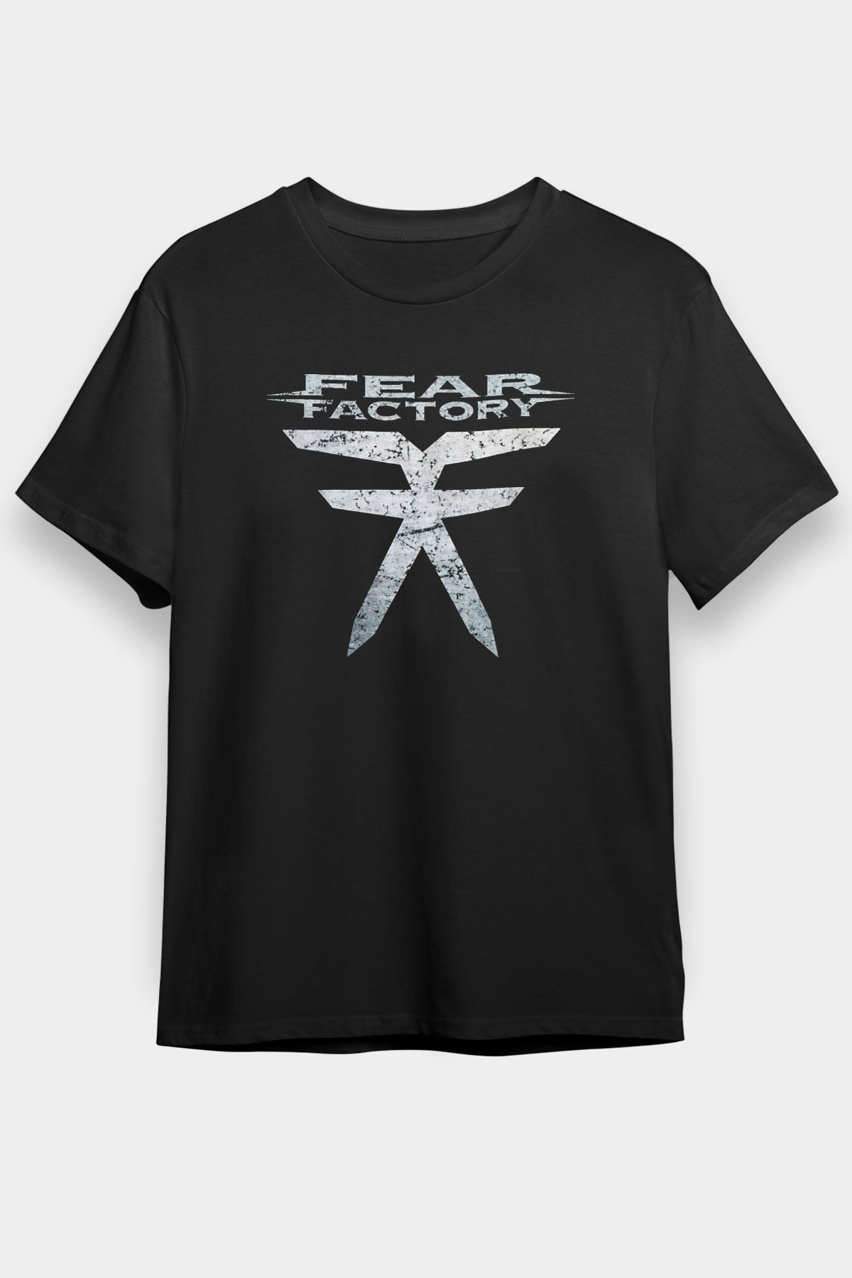 Fear Factory Siyah Unisex Tişört T-Shirt - TişörtFabrikası