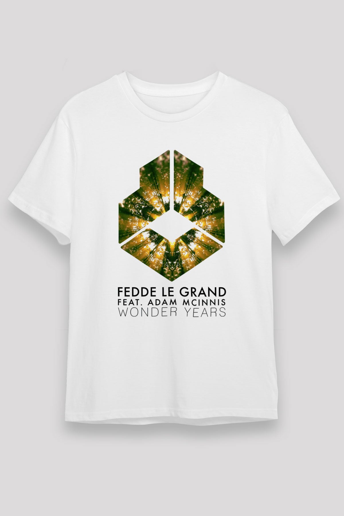 Fedde Le Grand Beyaz Unisex Tişört T-Shirt - TişörtFabrikası
