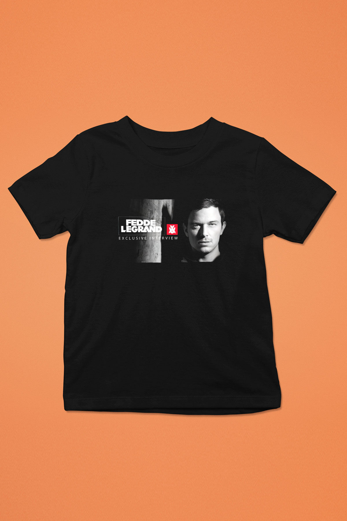 Fedde Le Grand Siyah Unisex Çocuk Tişört
