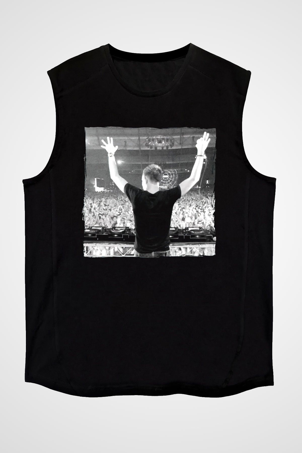 Fedde Le Grand Siyah Unisex Kolsuz Tişört