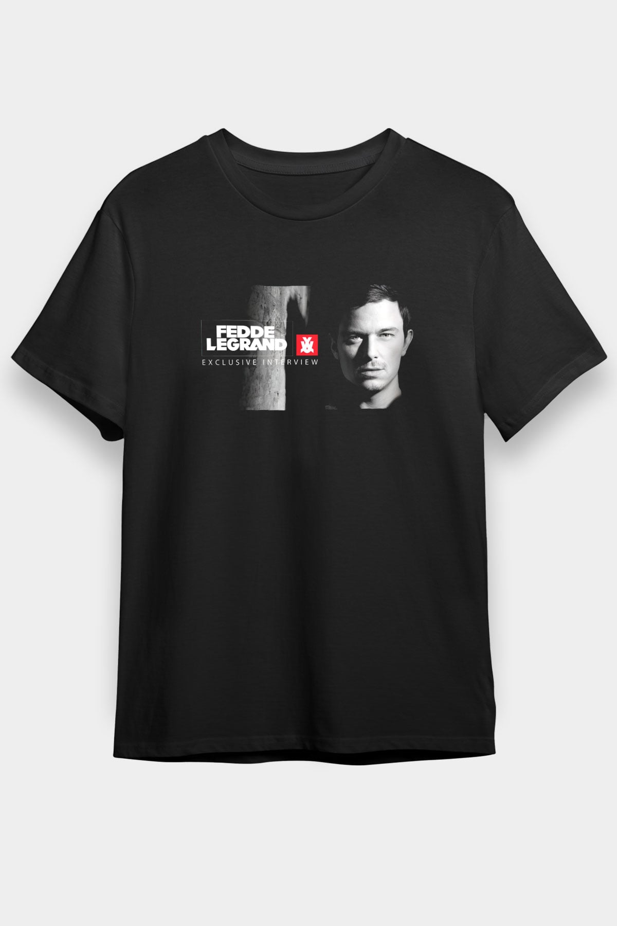 Fedde Le Grand Siyah Unisex Tişört T-Shirt - TişörtFabrikası