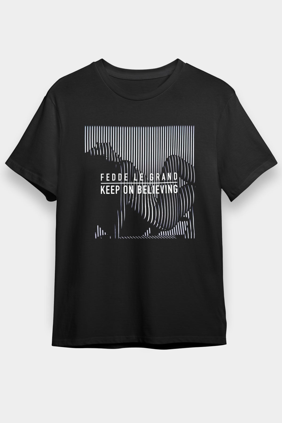 Fedde Le Grand Siyah Unisex Tişört T-Shirt - TişörtFabrikası