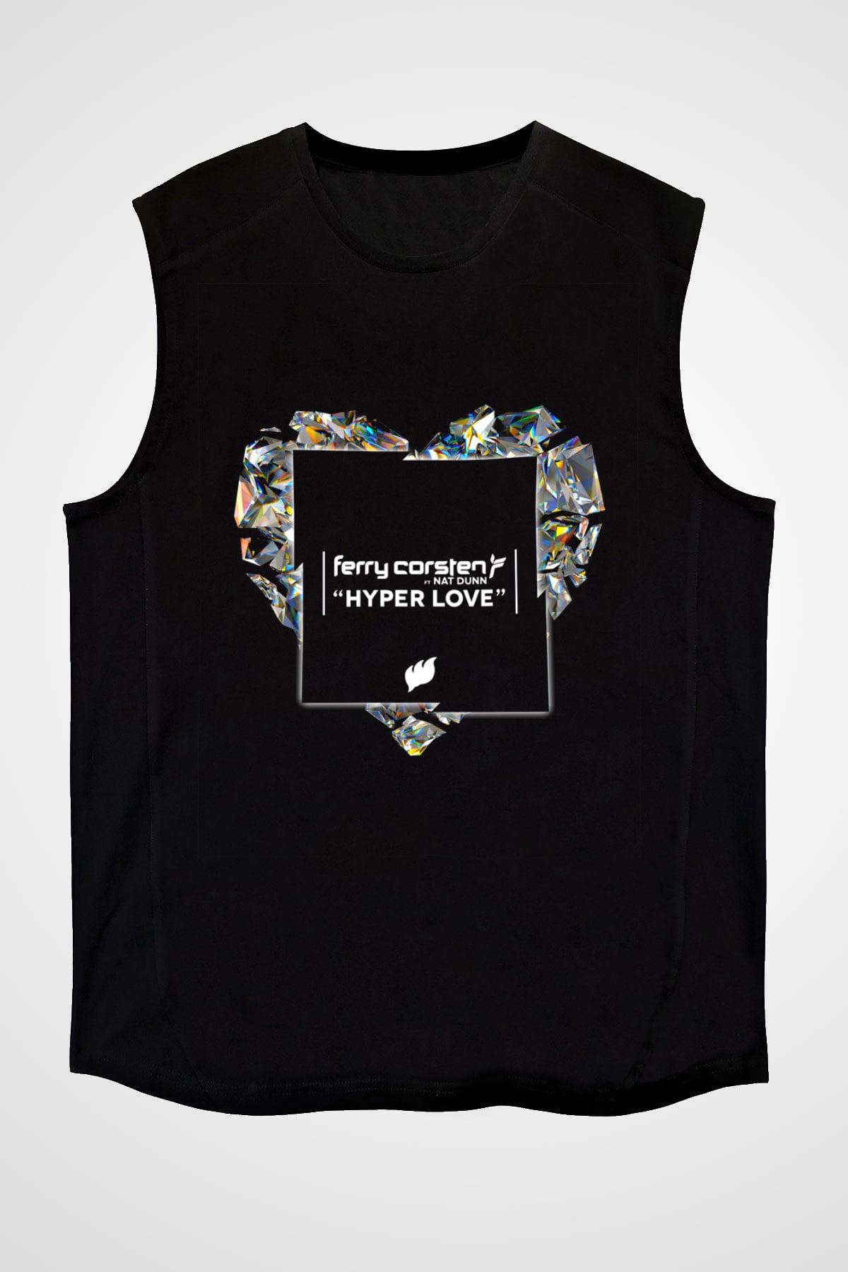 Ferry Corsten Siyah Unisex Kolsuz Tişört