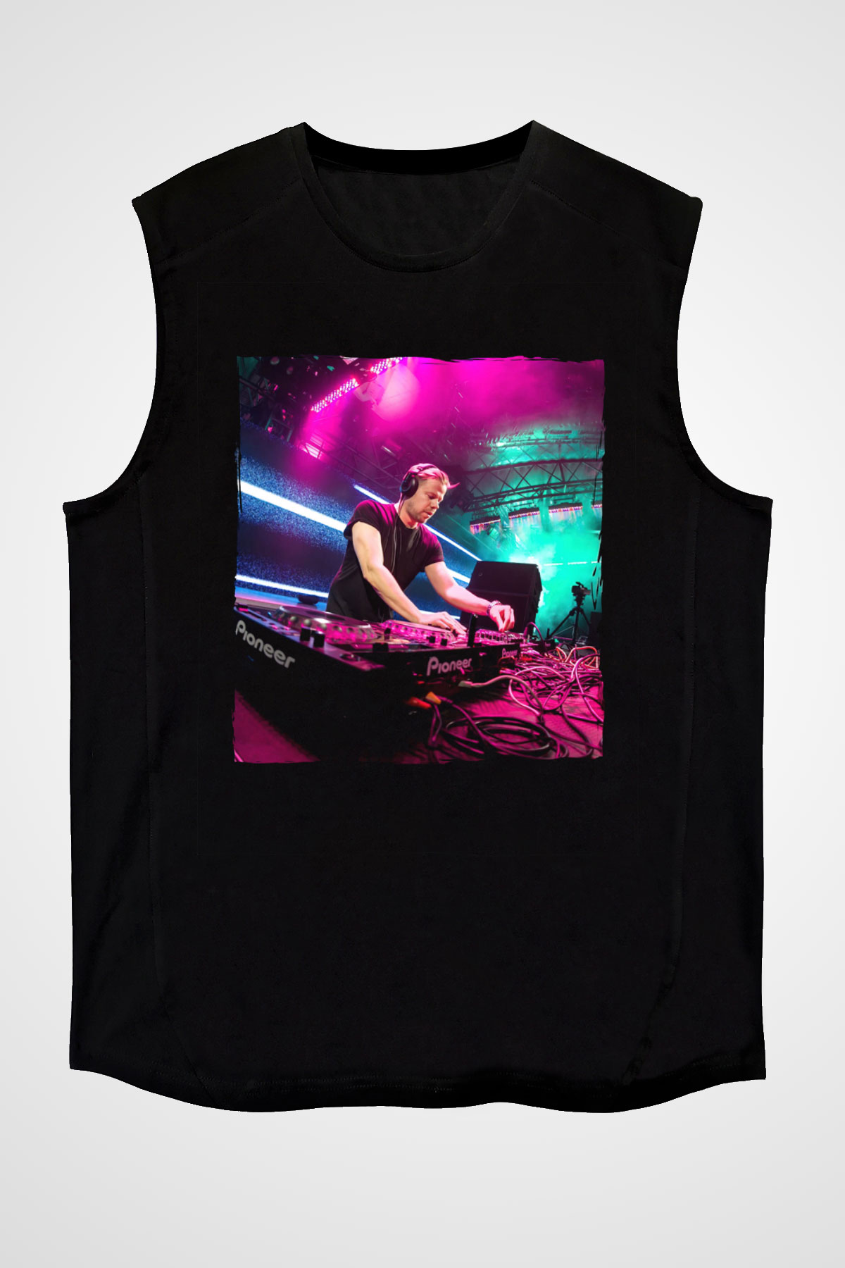 Ferry Corsten Siyah Unisex Kolsuz Tişört