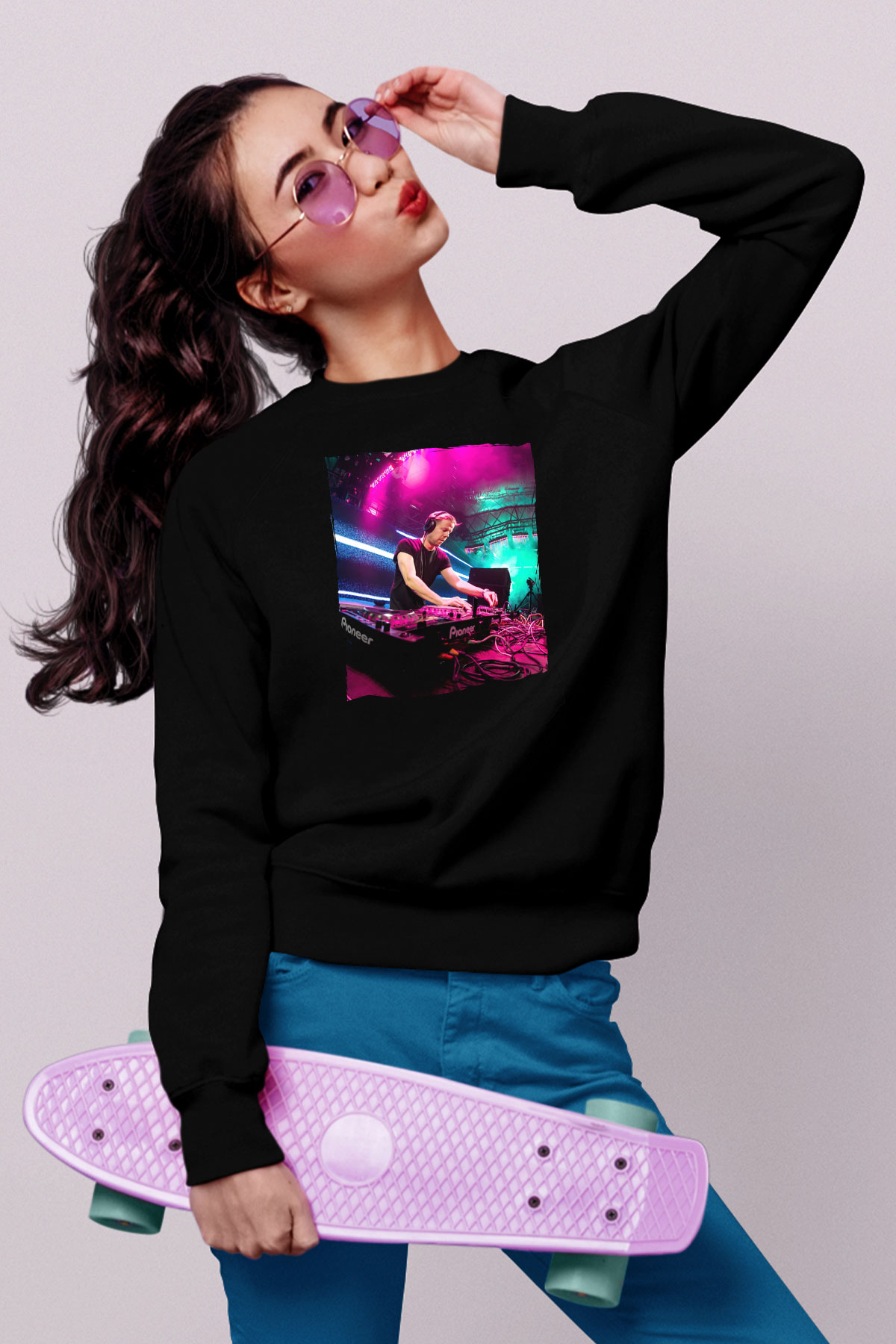 Ferry Corsten Siyah Unisex Sweatshirt
