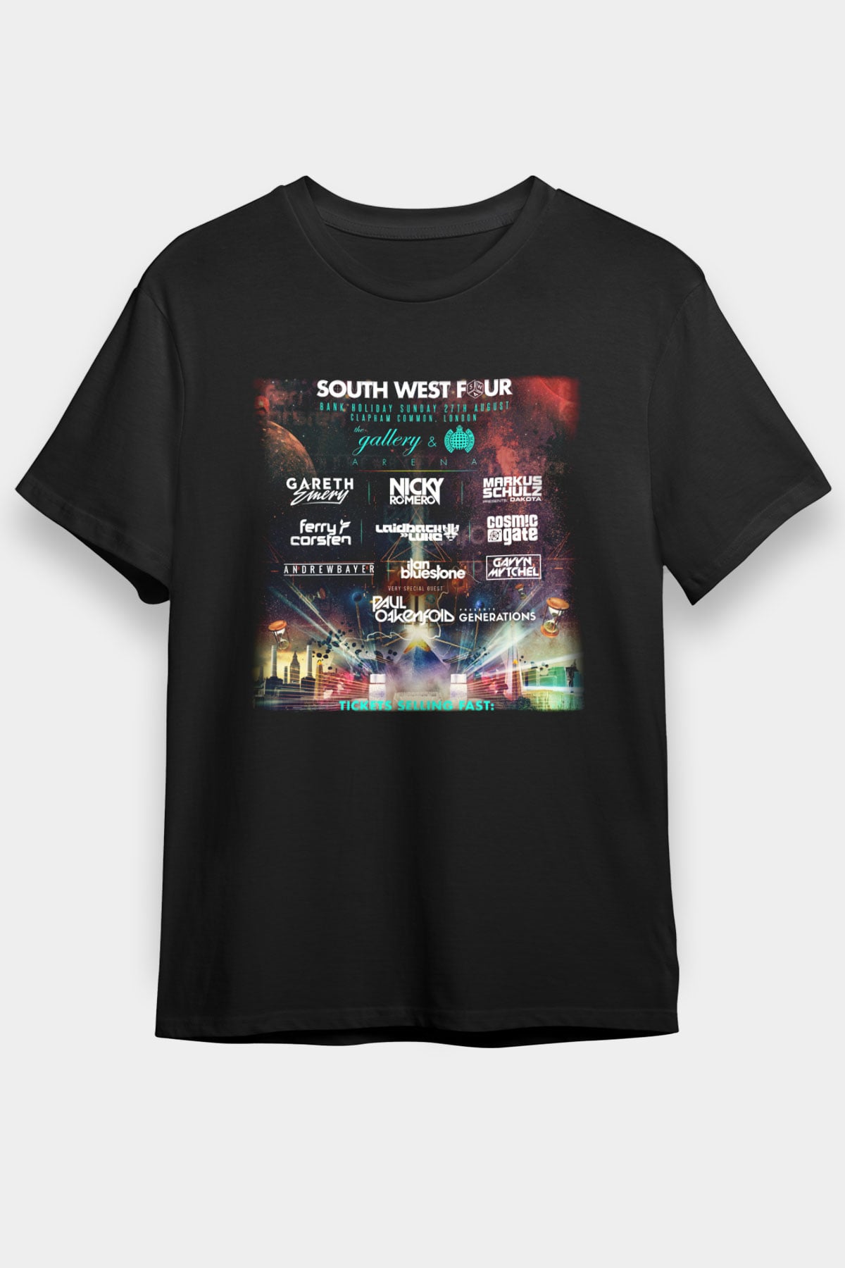 Ferry Corsten Siyah Unisex Tişört T-Shirt - TişörtFabrikası