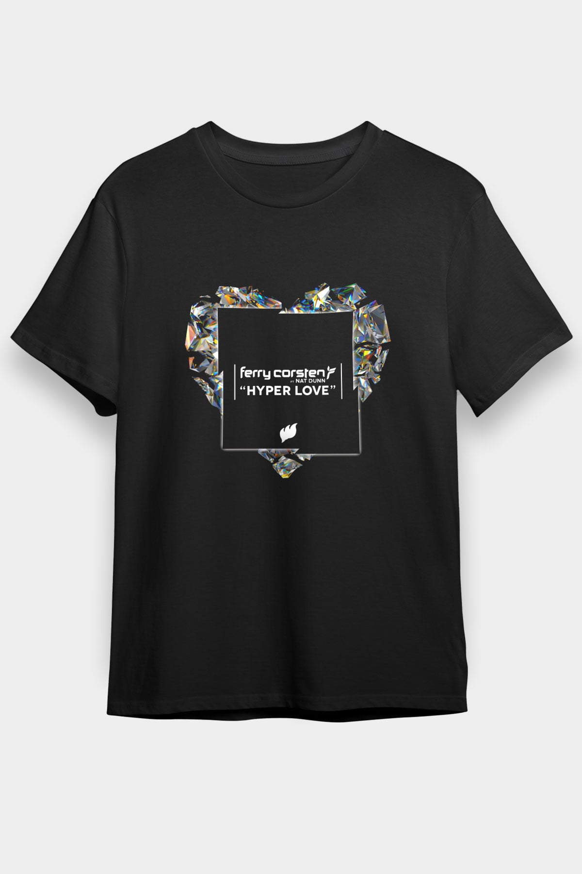 Ferry Corsten Siyah Unisex Tişört T-Shirt - TişörtFabrikası