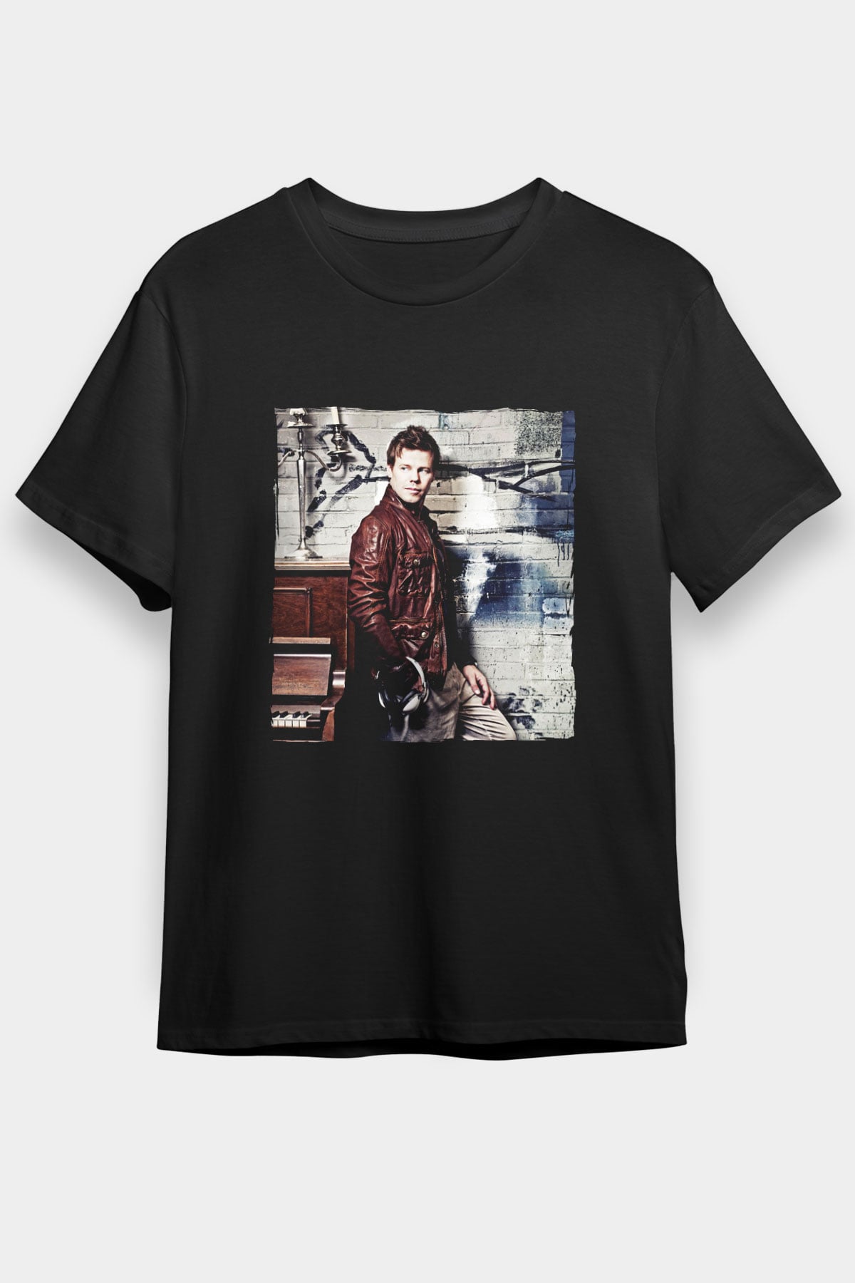 Ferry Corsten Siyah Unisex Tişört T-Shirt - TişörtFabrikası