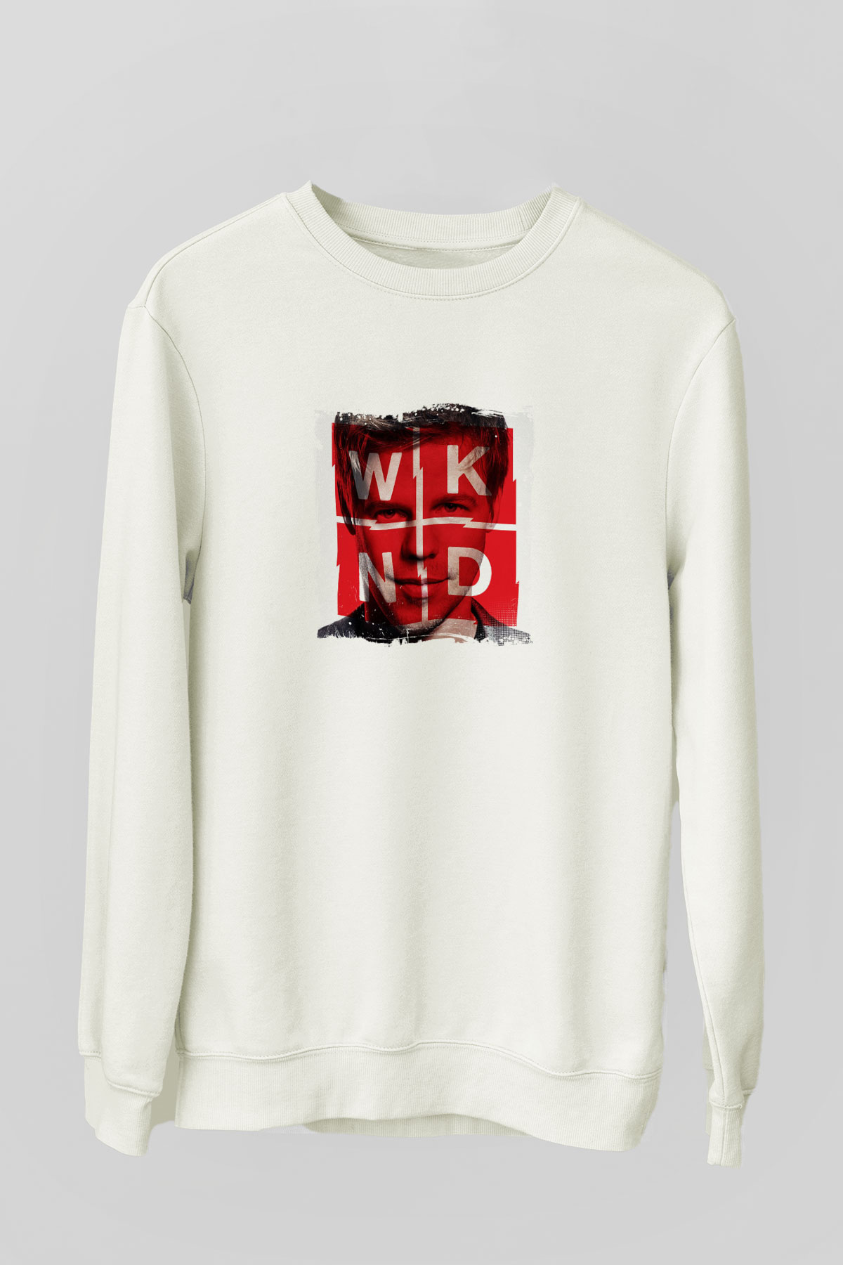 Ferry CorstenBaskılı Beyaz Sweatshirt