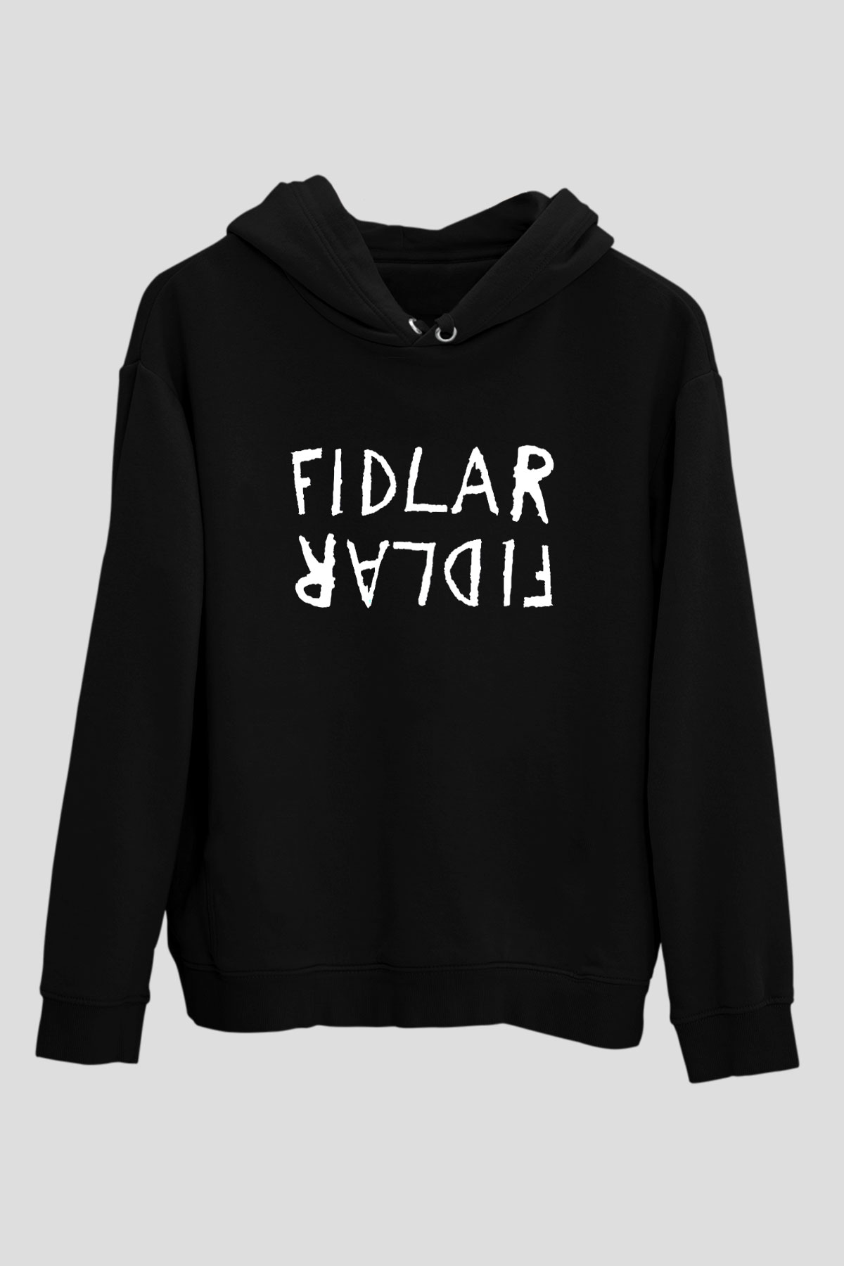 Fidlar Siyah Unisex Hoodie