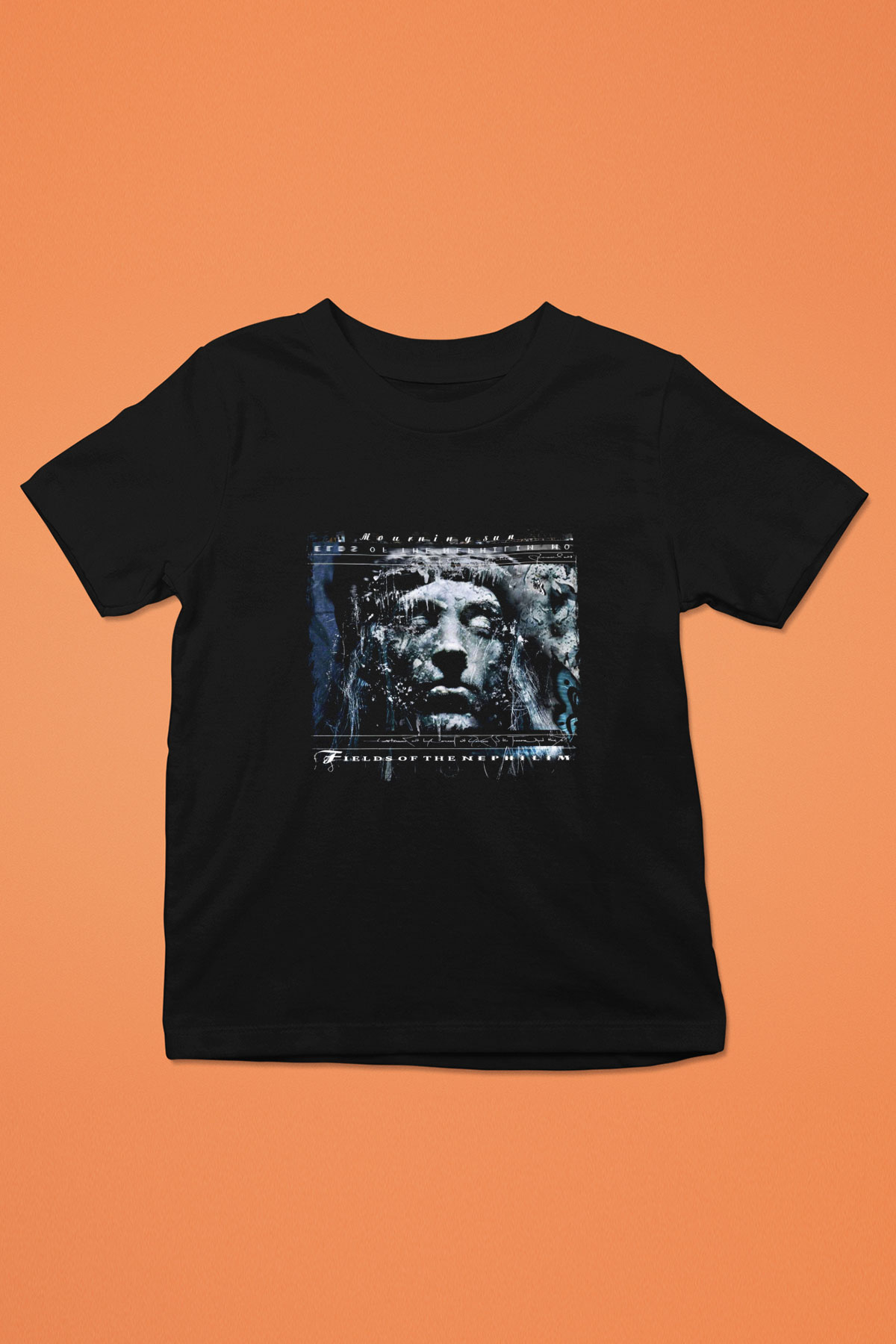Fields of the Nephilim Baskılı Unisex Siyah Çocuk Tişört