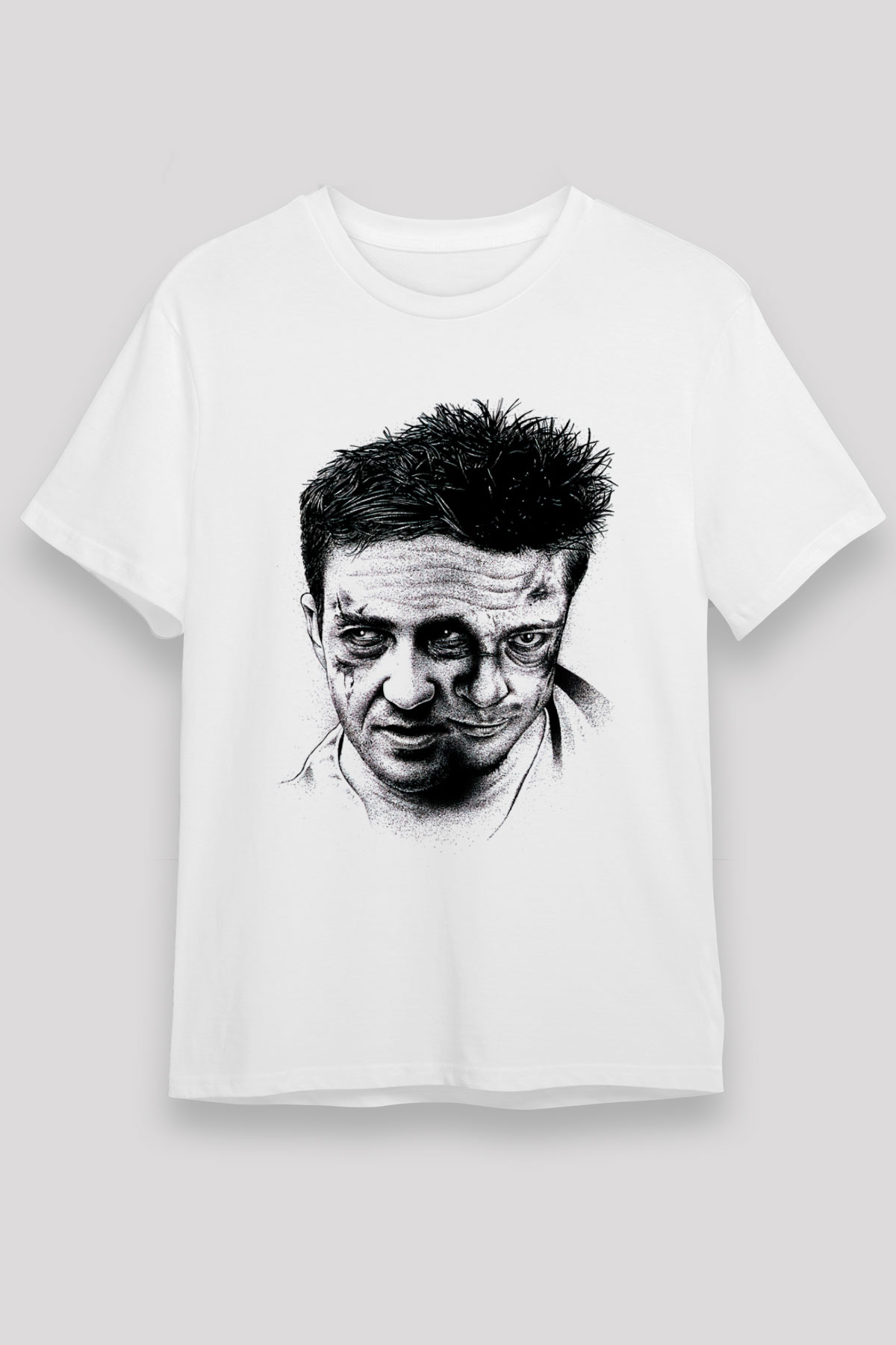 Fight Club Dövüş Klubü Beyaz Unisex Tişört