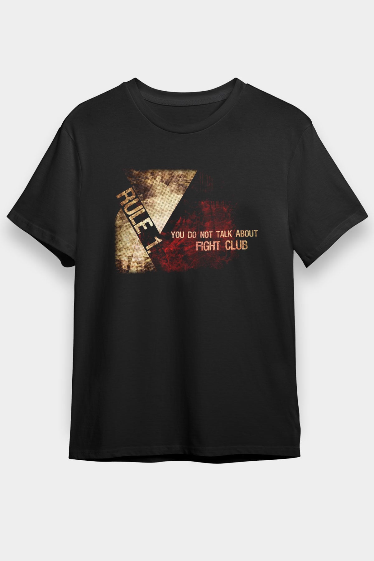Fight Club Dövüş Klubü Siyah Unisex Tişört