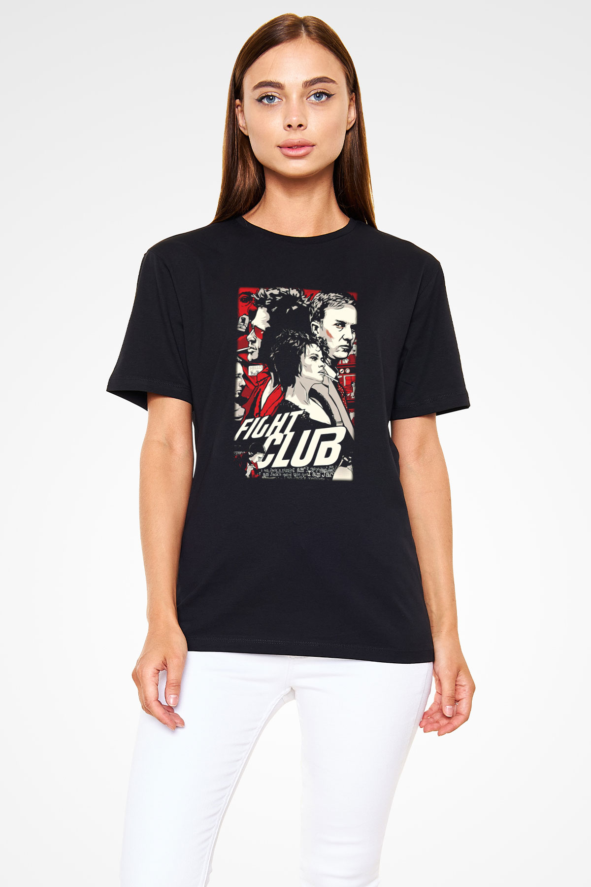 Fight Club Dövüş Klubü Siyah Unisex Tişört