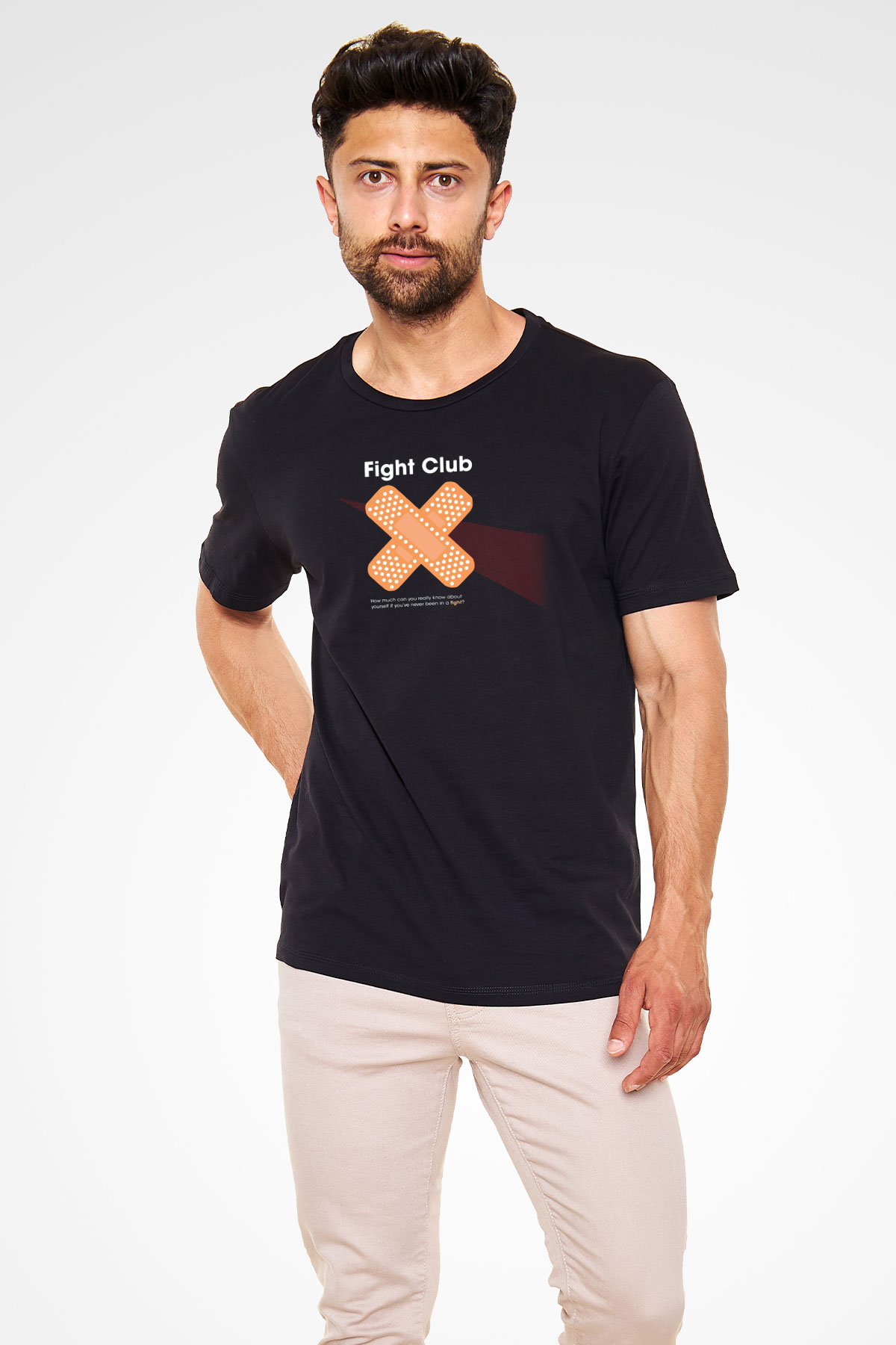 Fight Club Dövüş Klubü Siyah Unisex Tişört