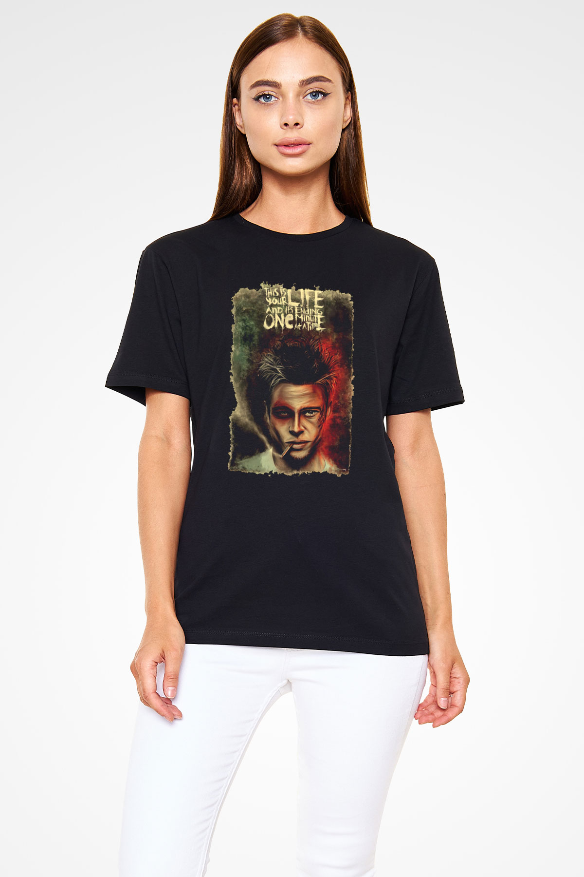 Fight Club Dövüş Klubü Siyah Unisex Tişört