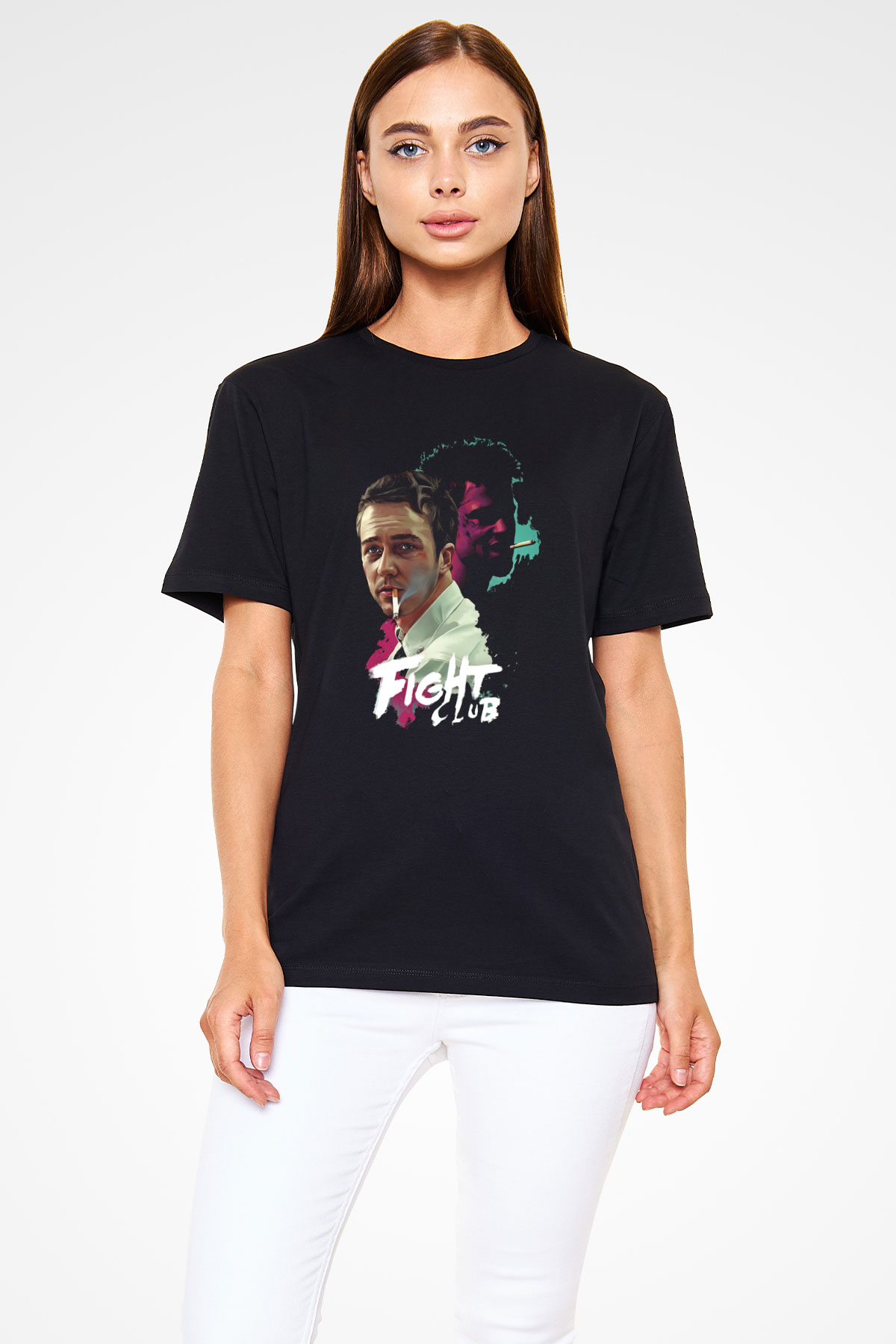 Fight Club Dövüş Klubü Siyah Unisex Tişört