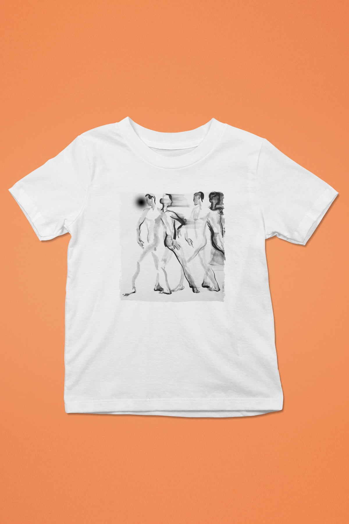 Figür Beyaz Unisex Çocuk Tişört