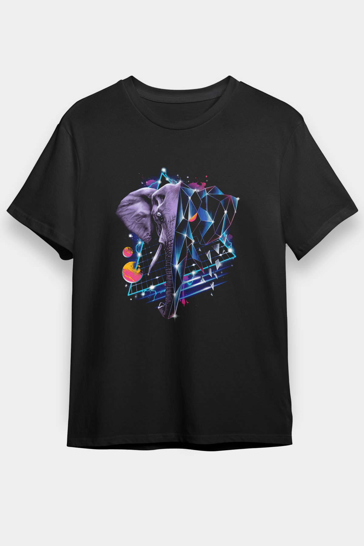 Fil Siyah Unisex Tişört T-Shirt - TişörtFabrikası