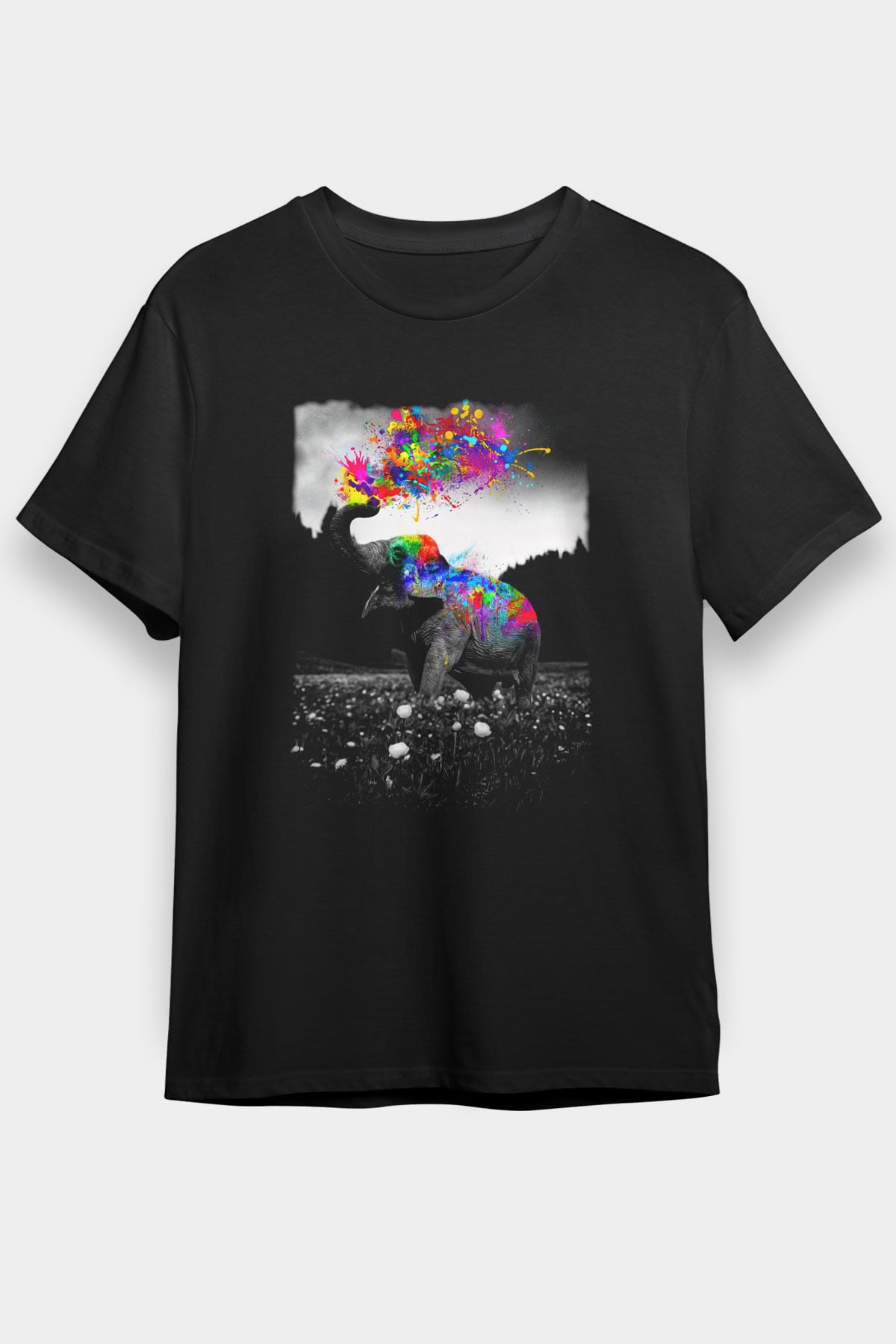 Fil Siyah Unisex Tişört T-Shirt - TişörtFabrikası
