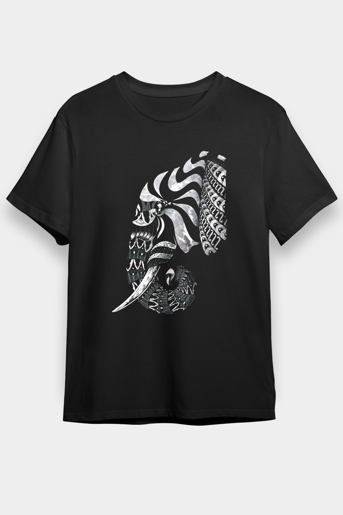 Fil Siyah Unisex Tişört T-Shirt - TişörtFabrikası