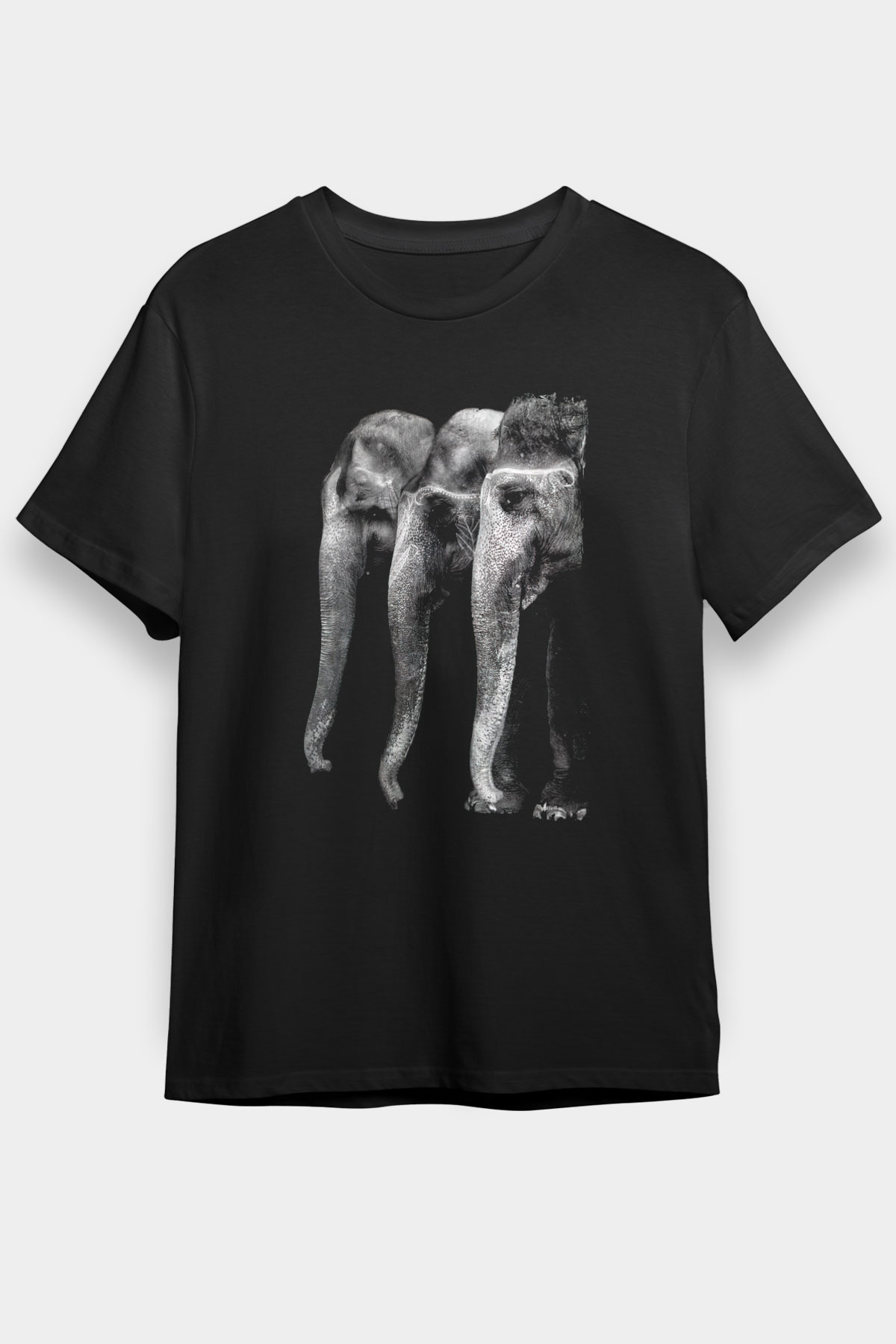 Fil Siyah Unisex Tişört T-Shirt - TişörtFabrikası