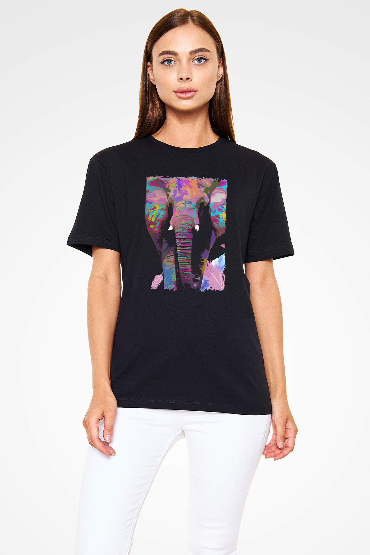 Fil Siyah Unisex Tişört T-Shirt - TişörtFabrikası