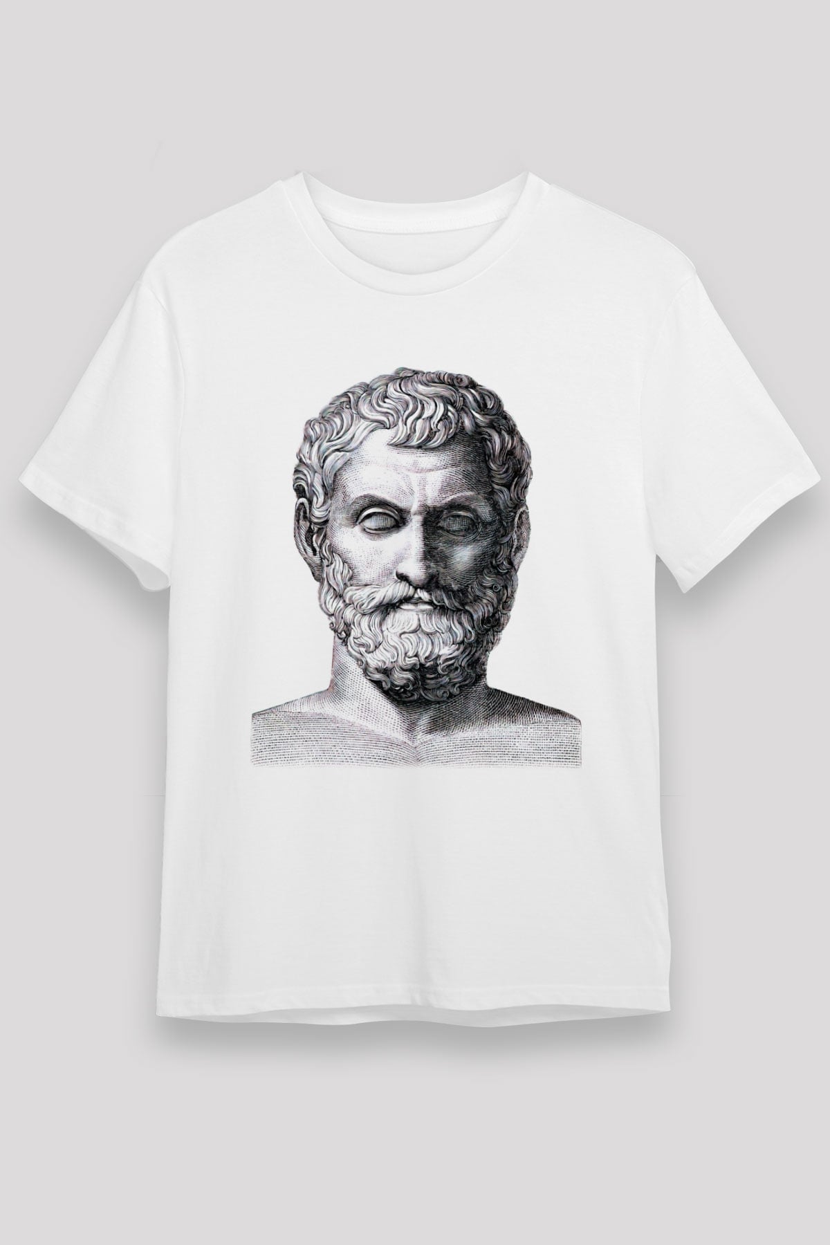 Filozof Beyaz Unisex Tişört T-Shirt - TişörtFabrikası