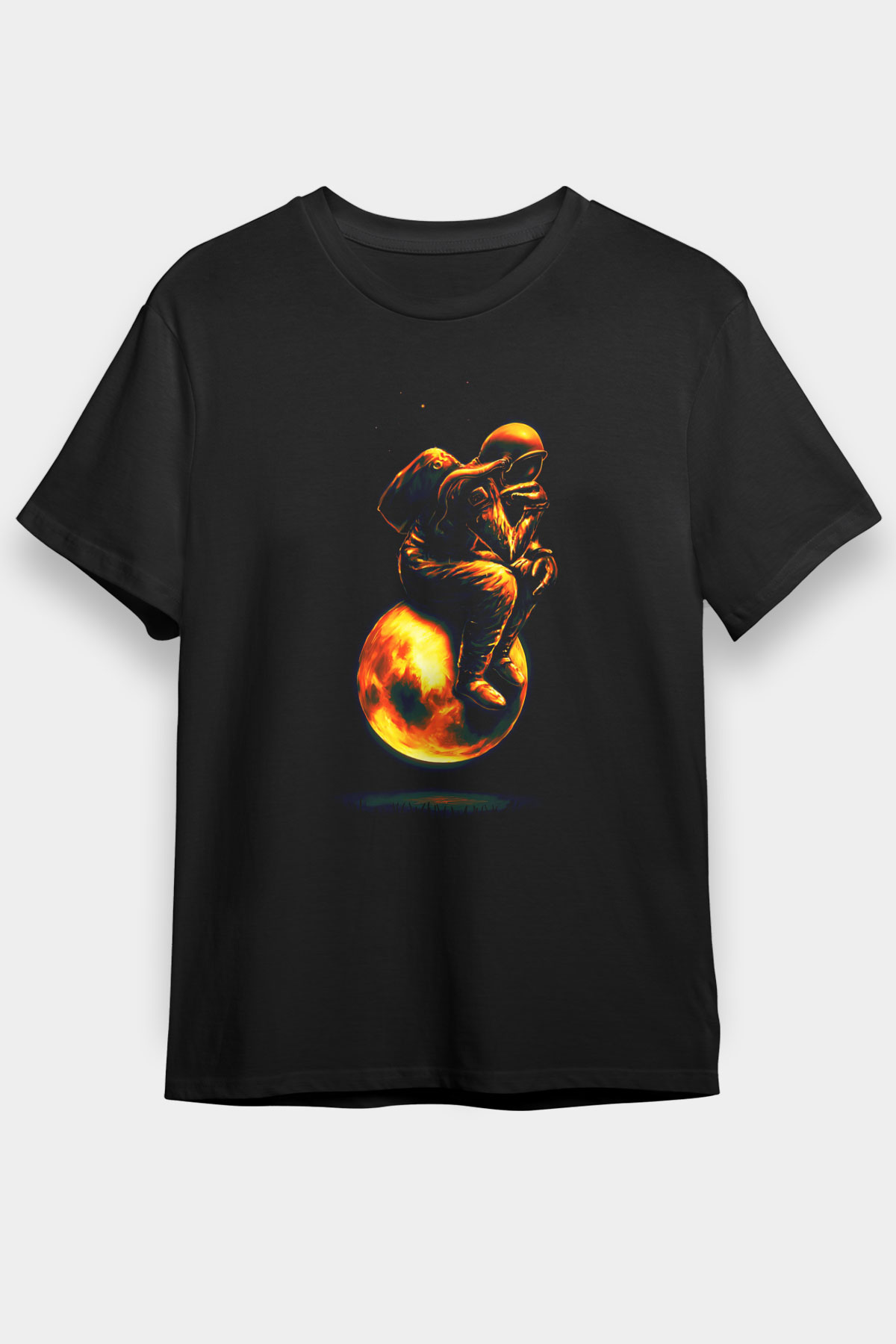 Filozof Siyah Unisex Tişört T-Shirt - TişörtFabrikası