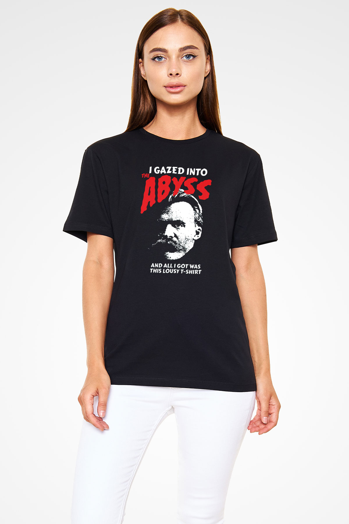 Filozof Siyah Unisex Tişört T-Shirt - TişörtFabrikası