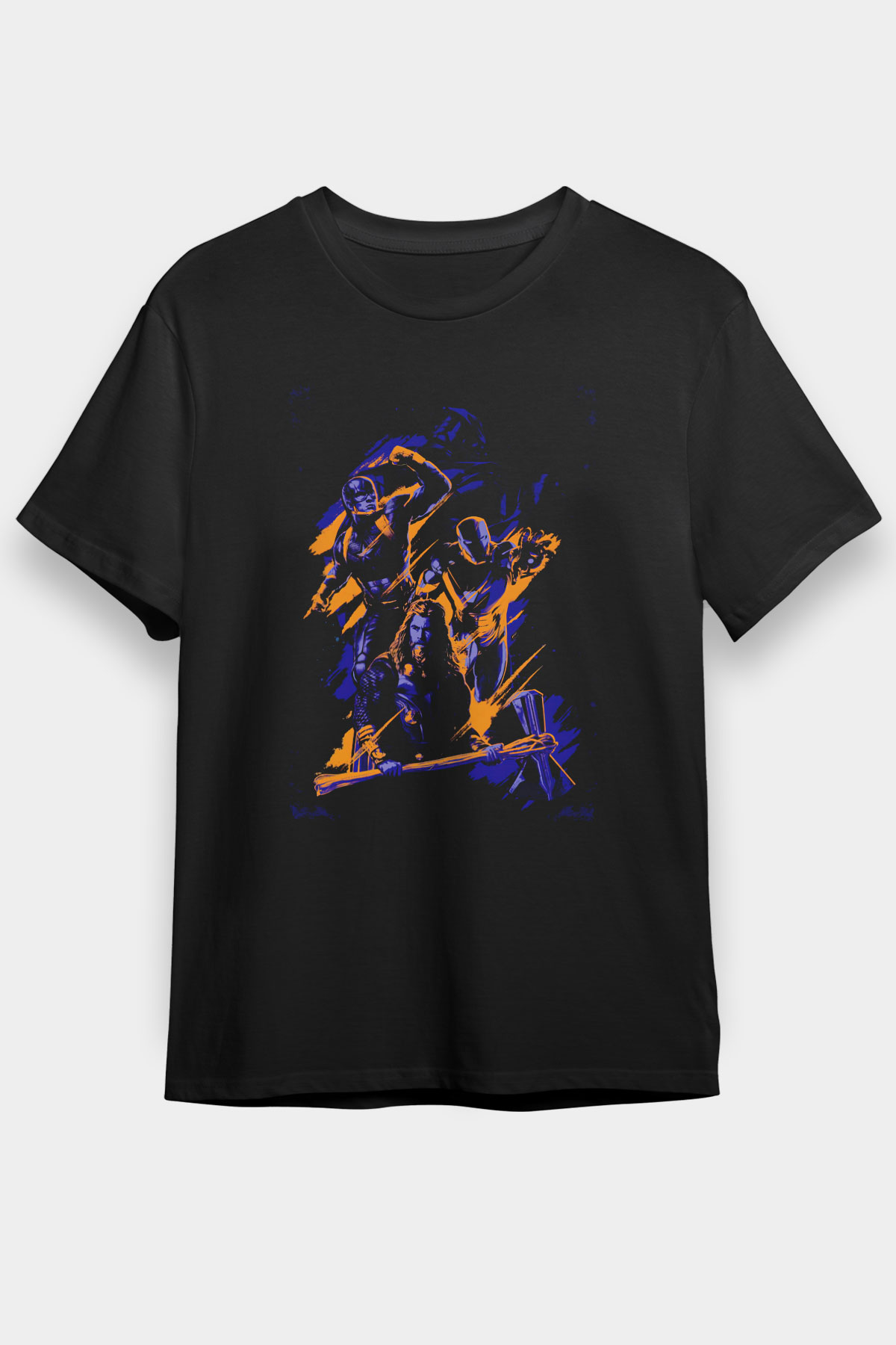 Final Fight Siyah Unisex Tişört
