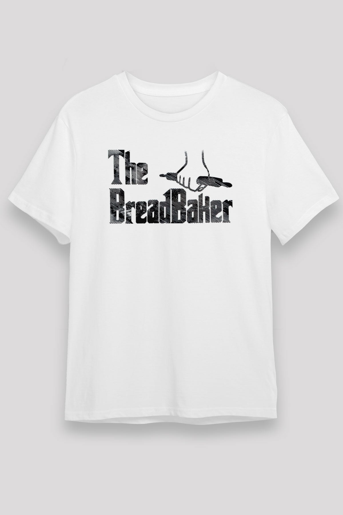 Fırıncı Beyaz Unisex Tişört T-Shirt - TişörtFabrikası