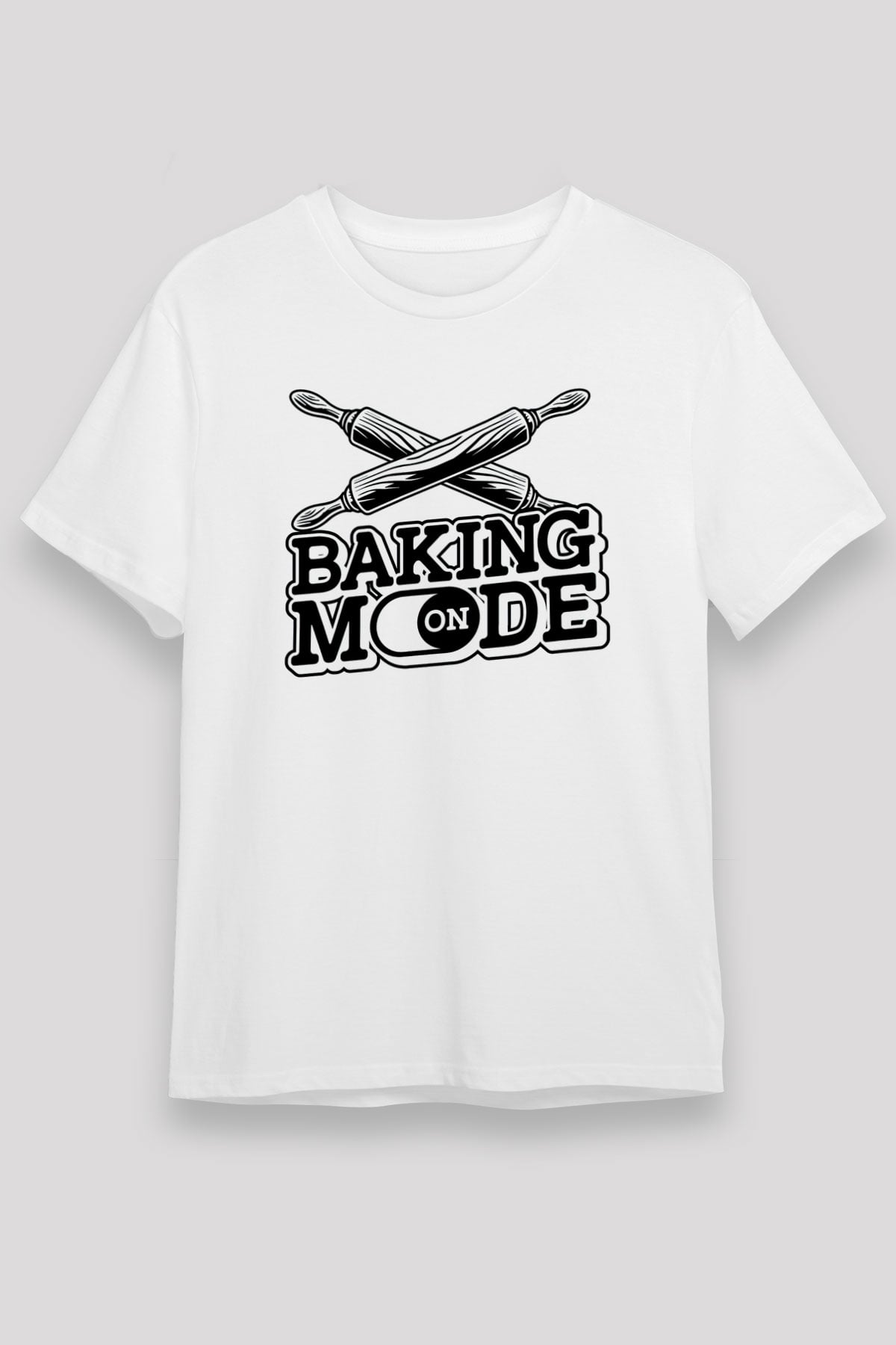 Fırıncı Beyaz Unisex Tişört T-Shirt - TişörtFabrikası