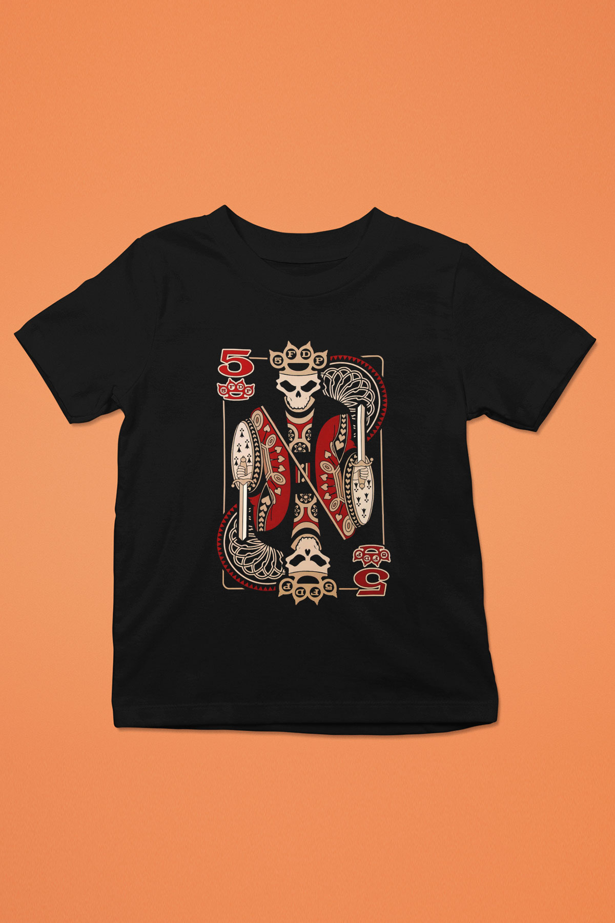 Five Finger Death Punch Siyah Unisex Çocuk Tişört