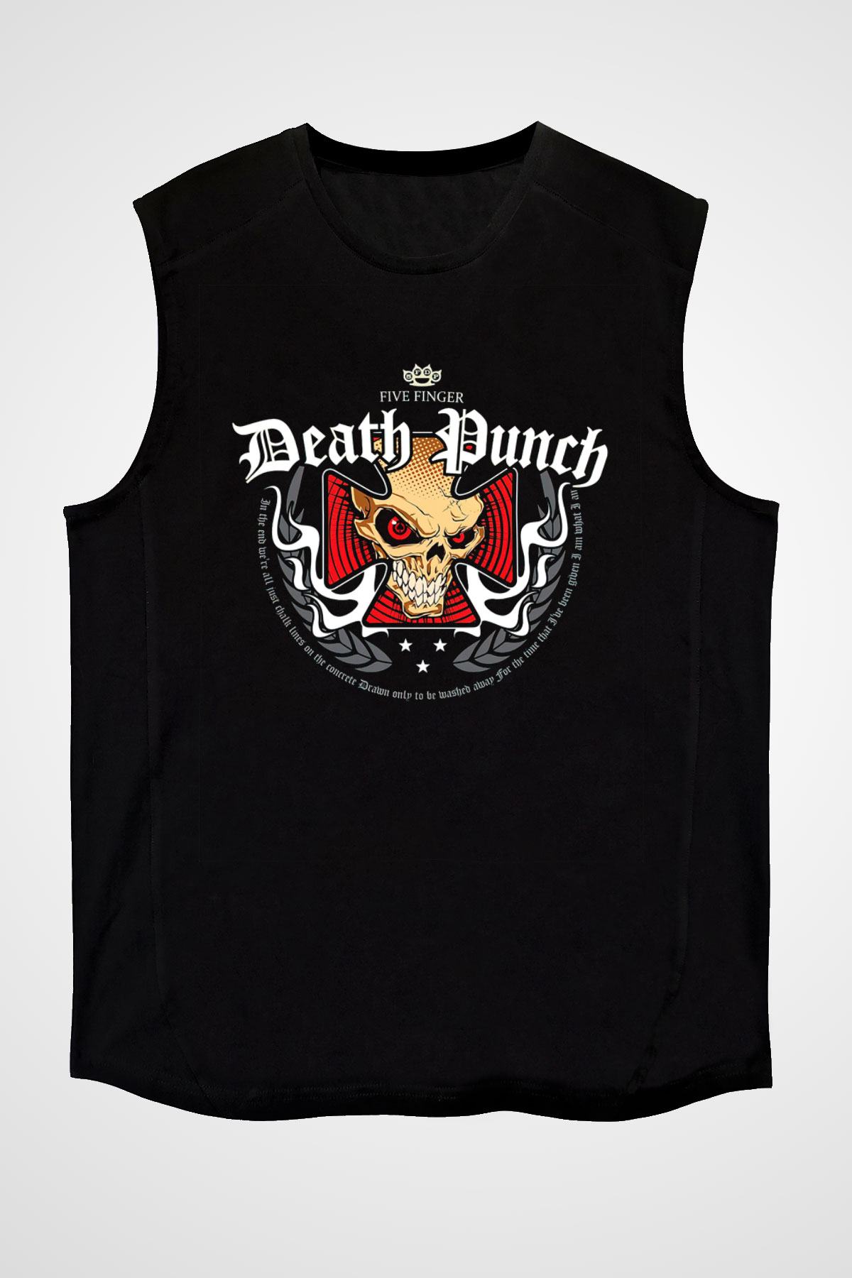 Five Finger Death Punch Siyah Unisex Kolsuz Tişört