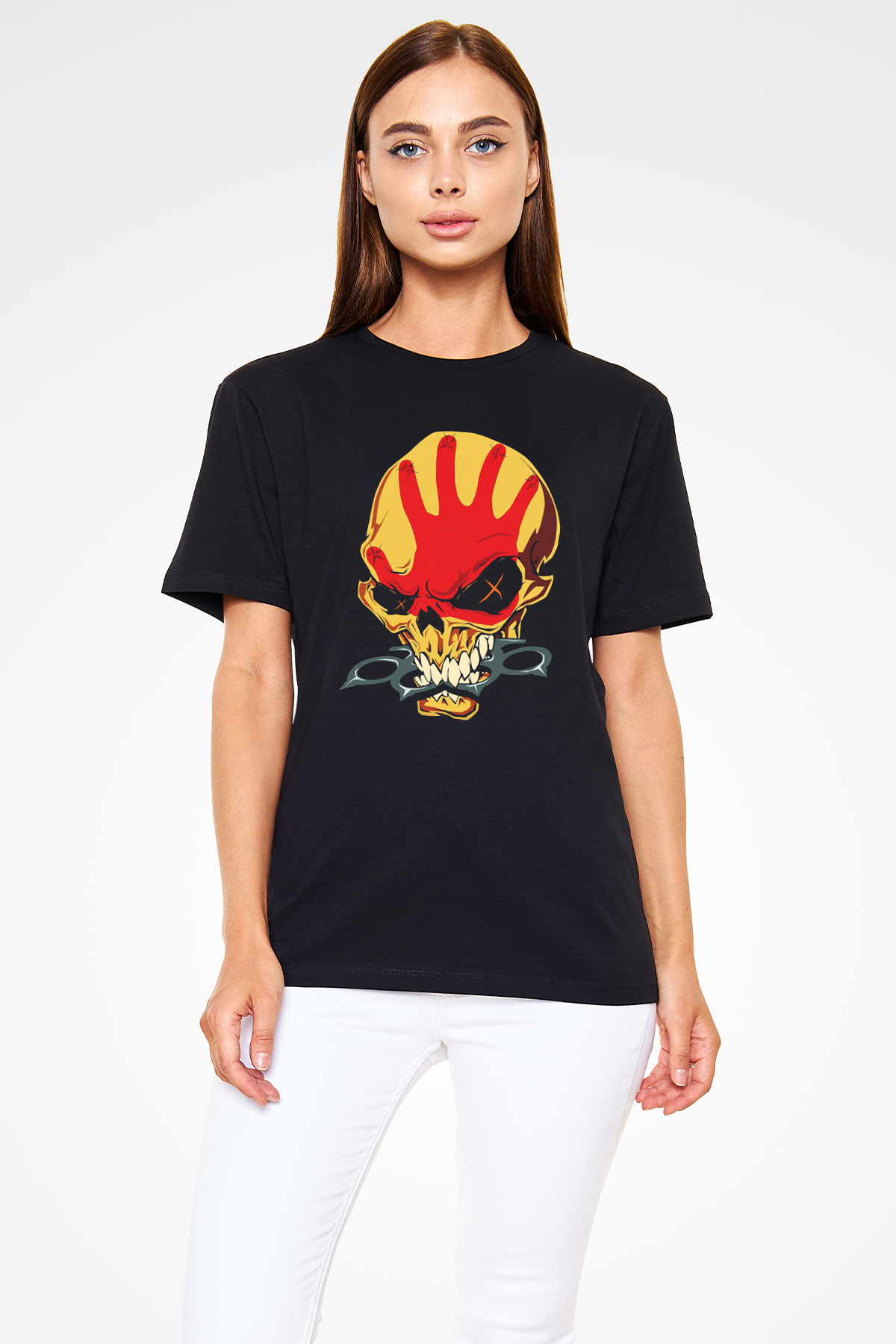 Five Finger Death Punch Siyah Unisex Tişört T-Shirt - TişörtFabrikası