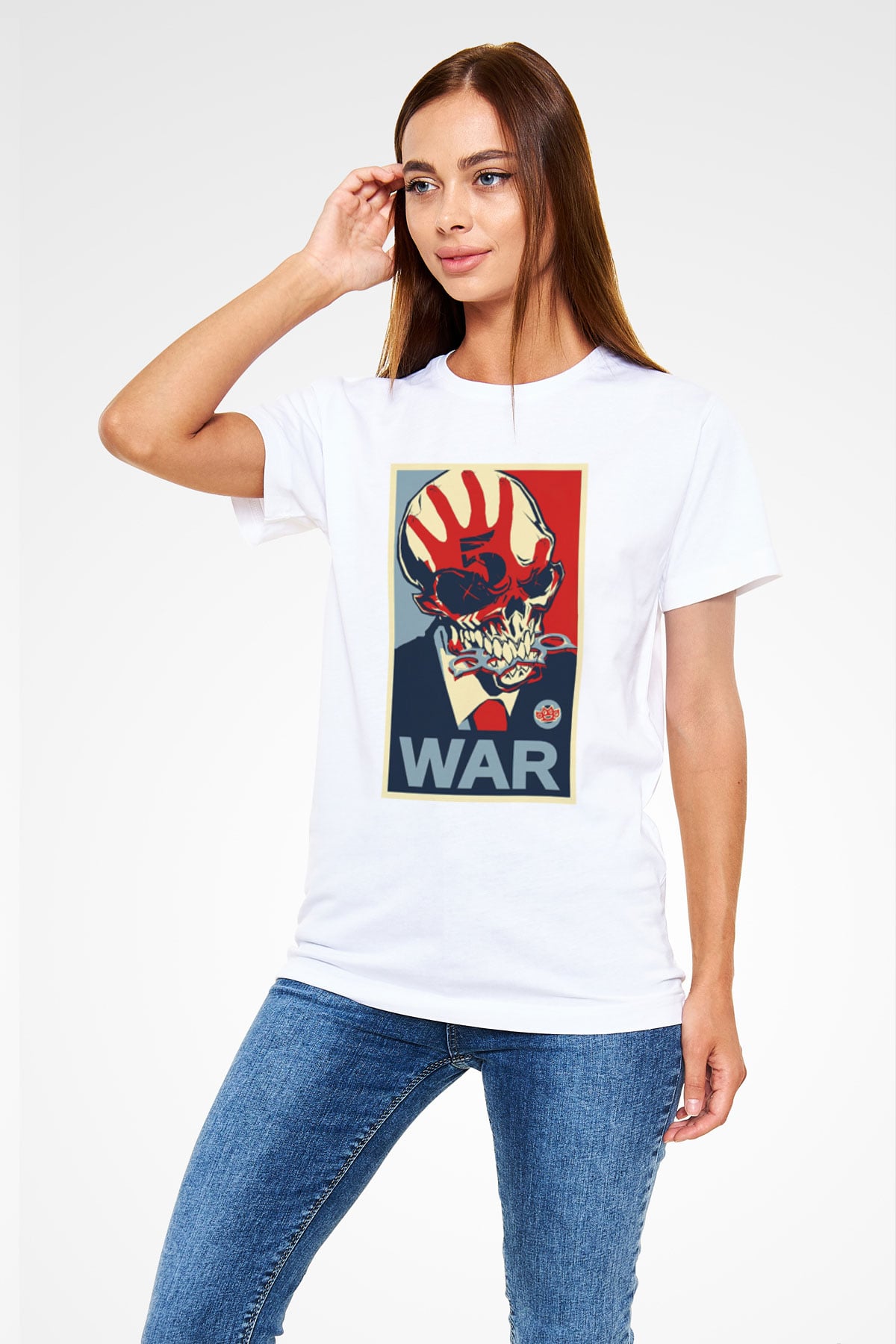 Five Finger Death Punch Siyah Unisex Tişört T-Shirt - TişörtFabrikası