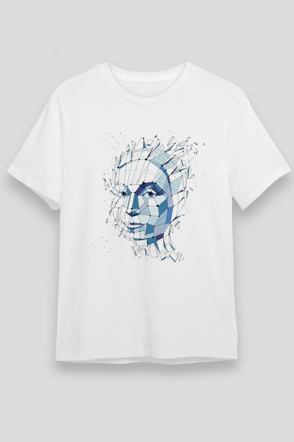 Fizyonomist Beyaz Unisex Tişört T-Shirt - TişörtFabrikası