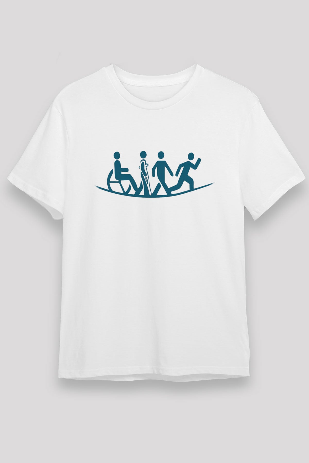 Fizyoterapist Beyaz Unisex Tişört T-Shirt - TişörtFabrikası