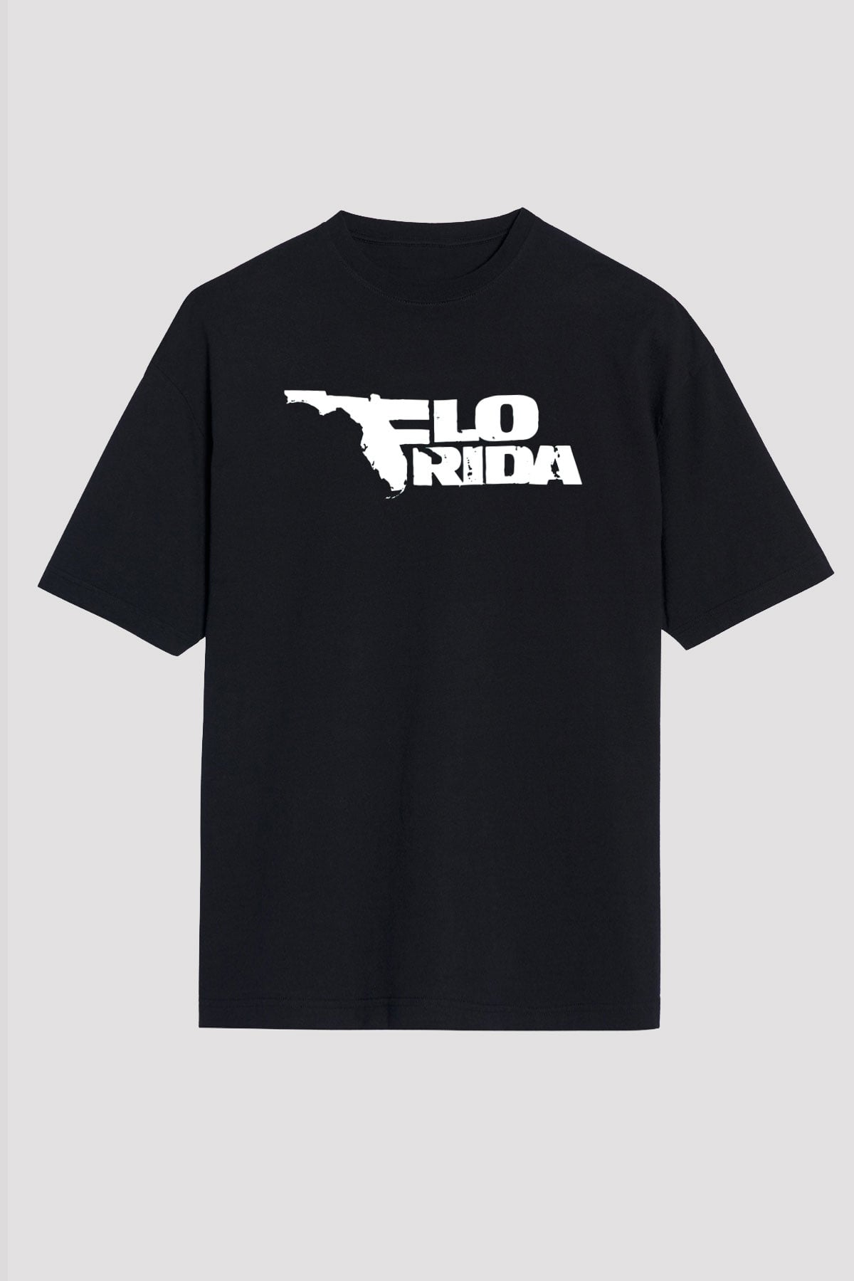 Flo Rida Siyah Oversize Tişört Oversize T-shirt - TişörtFabrikası