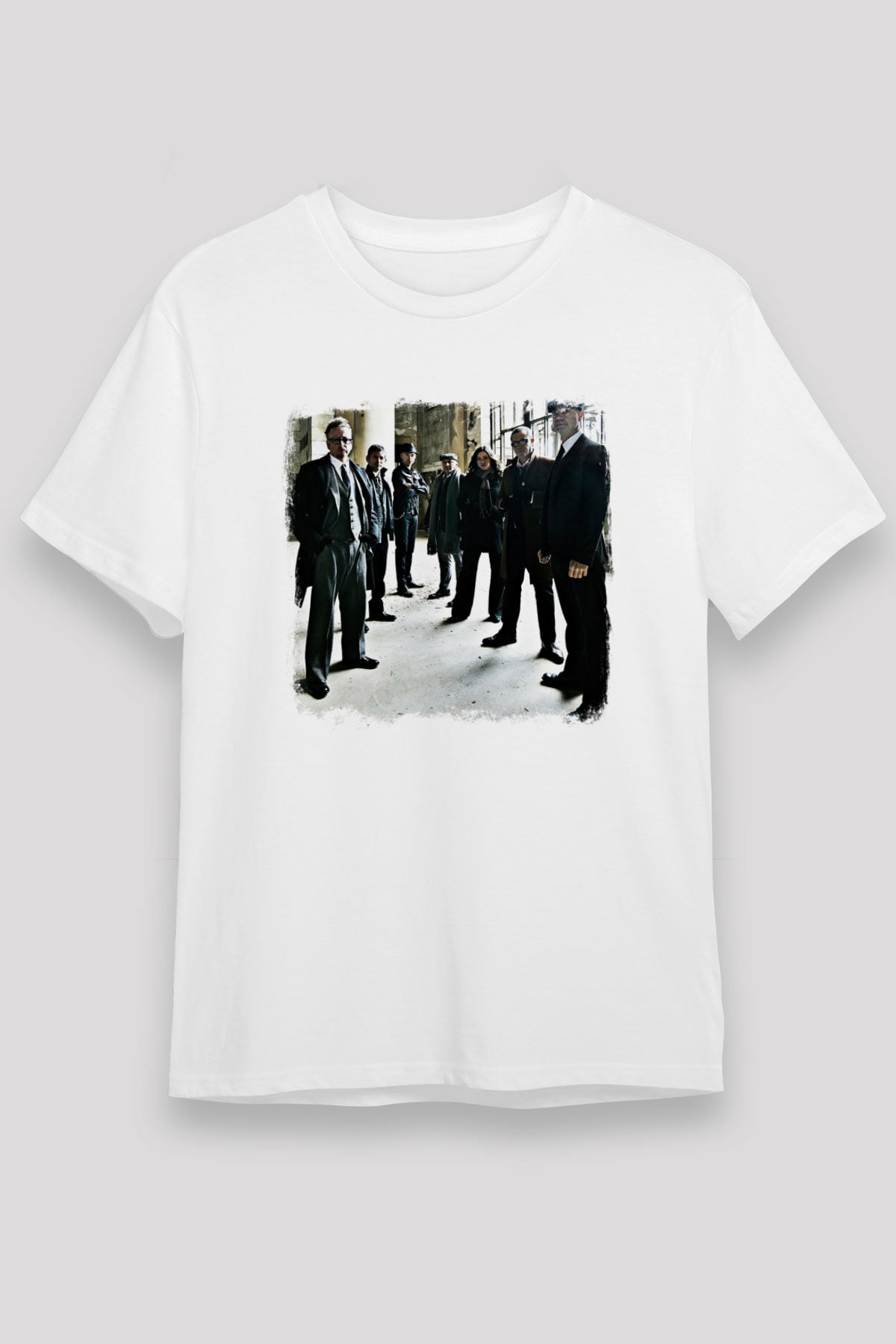 Flogging Molly Baskılı Unisex Beyaz Tişört