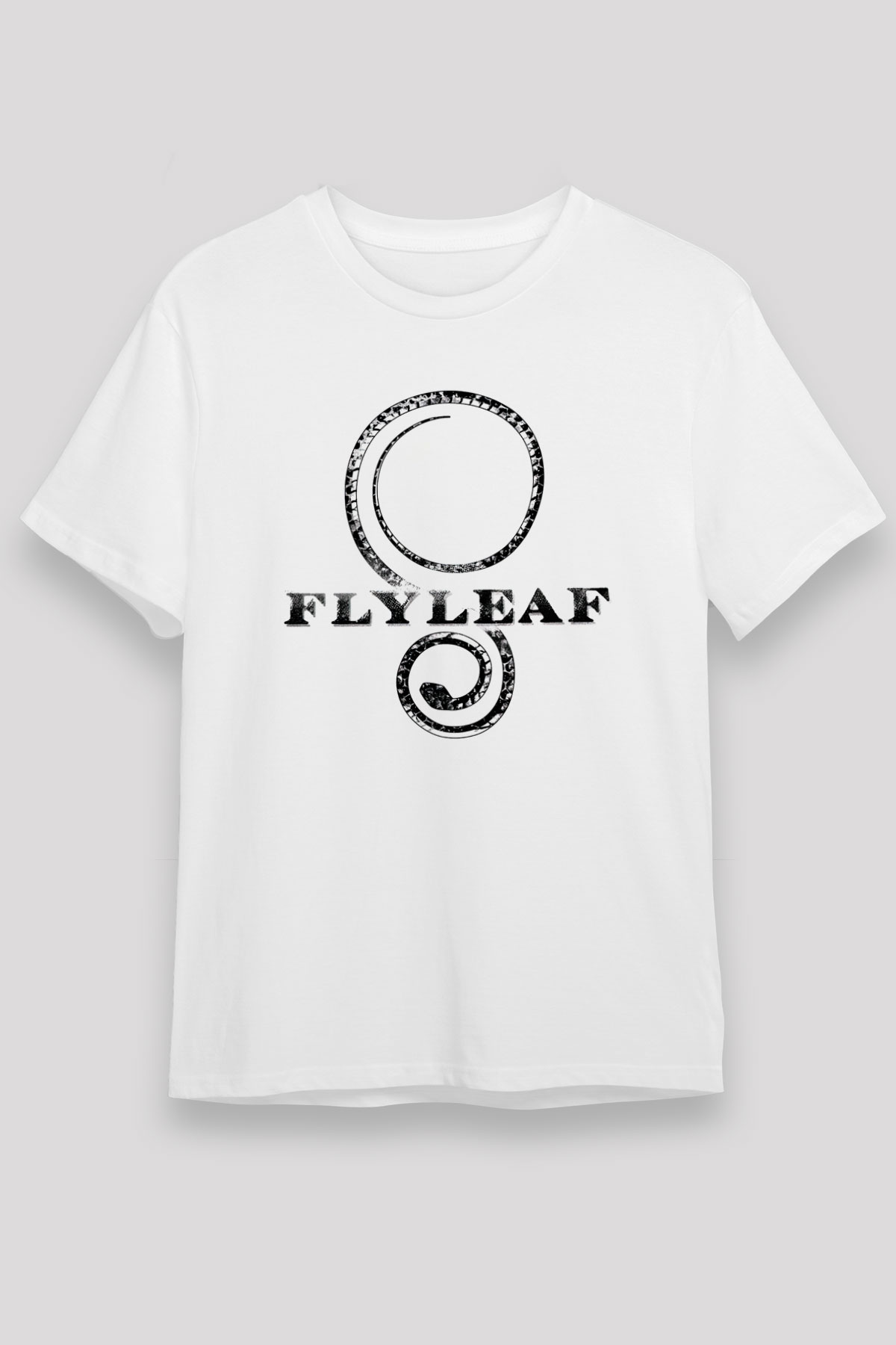 Flyleaf Beyaz Unisex Tişört T-Shirt - TişörtFabrikası