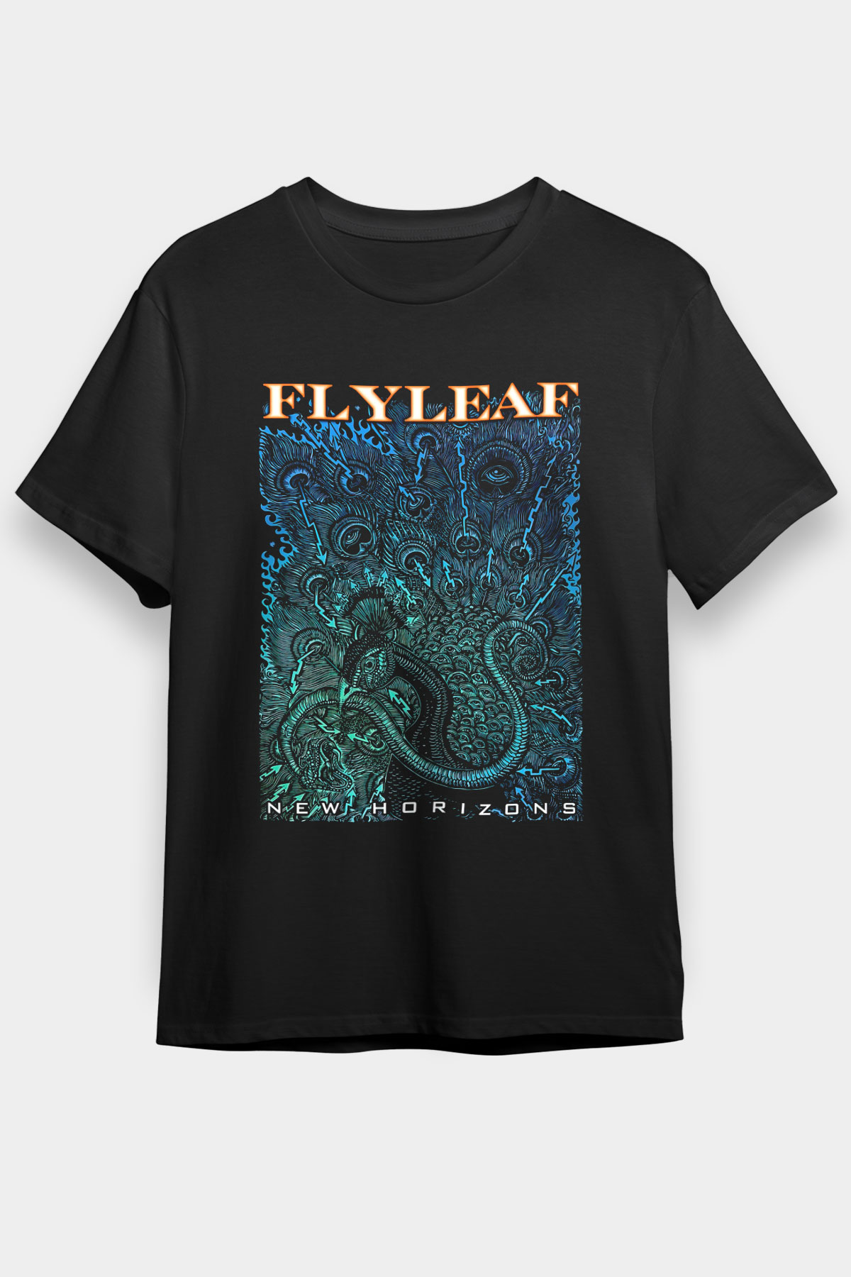 Flyleaf Siyah Unisex Tişört T-Shirt - TişörtFabrikası