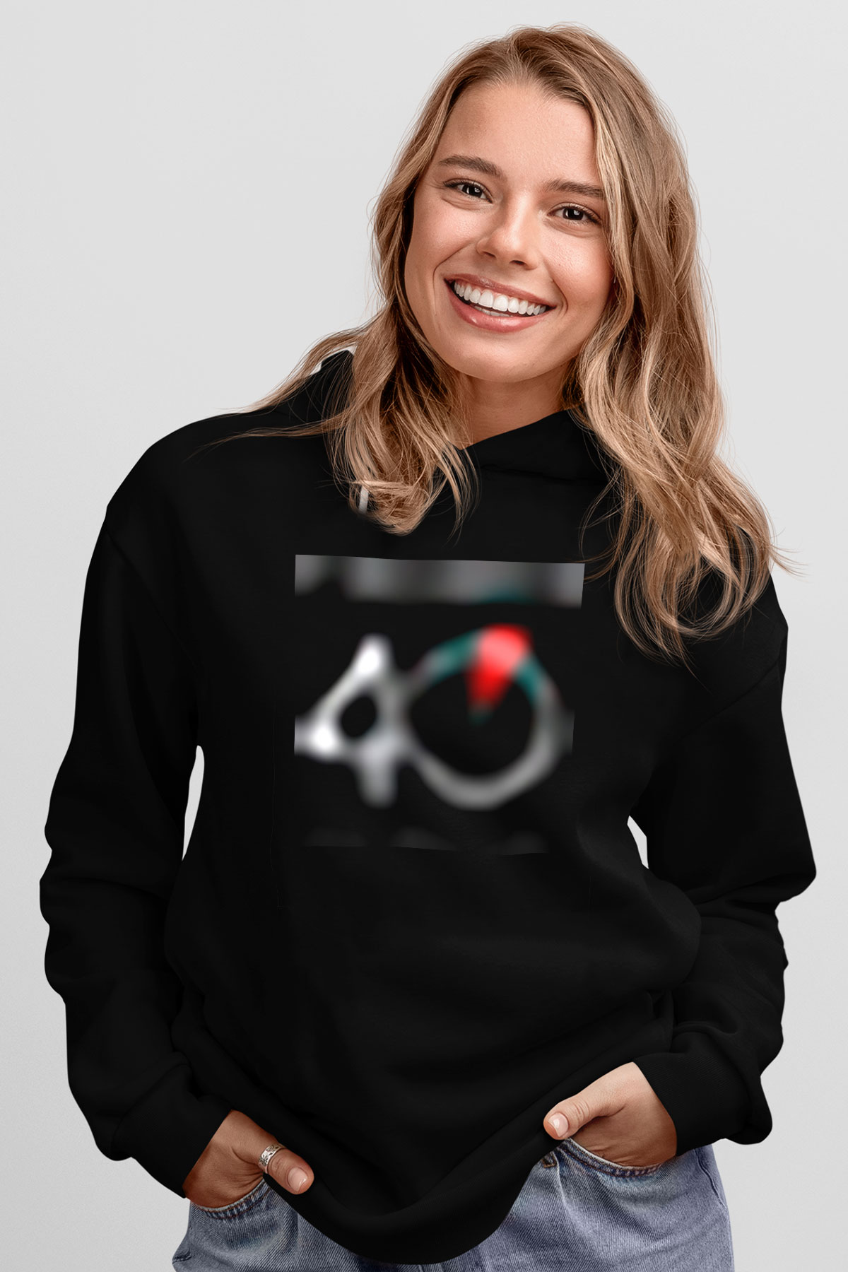 Foreigner Siyah Unisex Hoodie