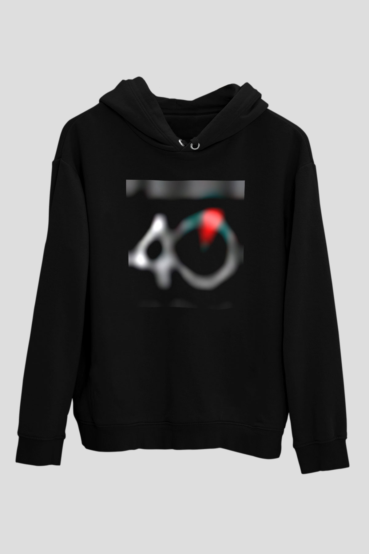 Foreigner Siyah Unisex Hoodie