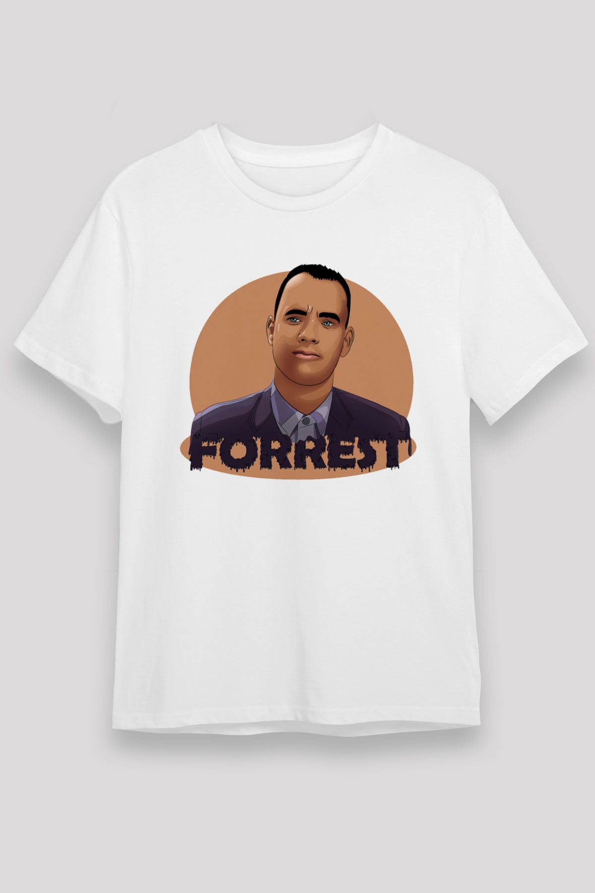 Forrest Gump Beyaz Unisex Tişört