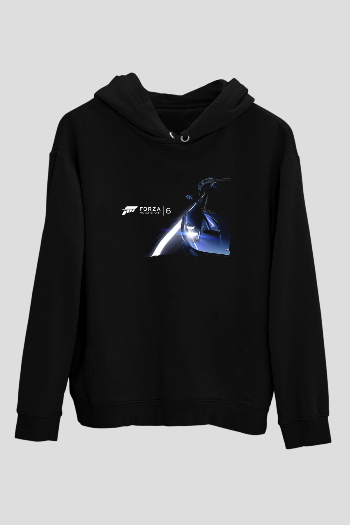 Forza Motorsport Siyah Unisex Hoodie