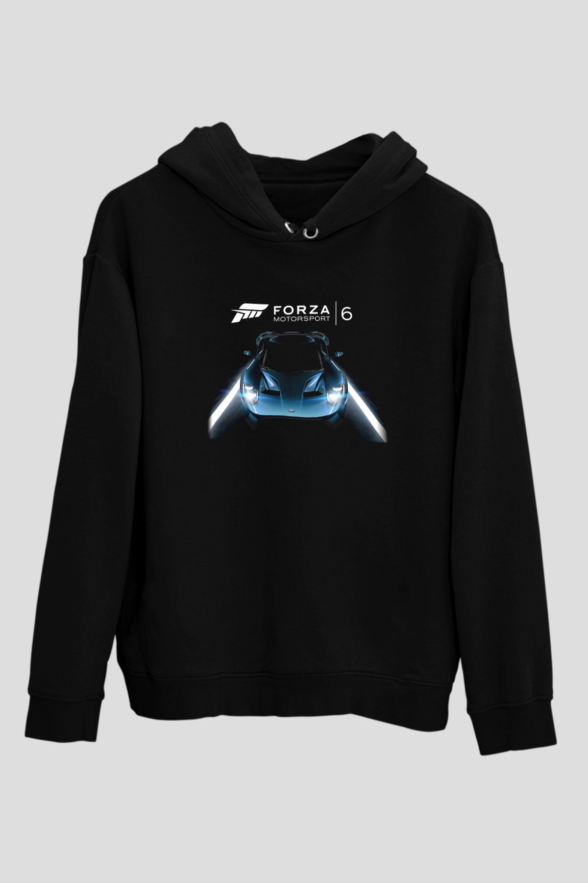 Forza Motorsport Siyah Unisex Hoodie