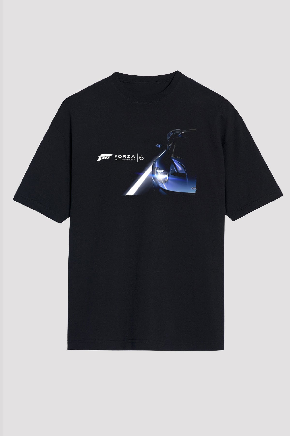 Forza Motorsport Siyah Oversize Tişört Oversize T-shirt